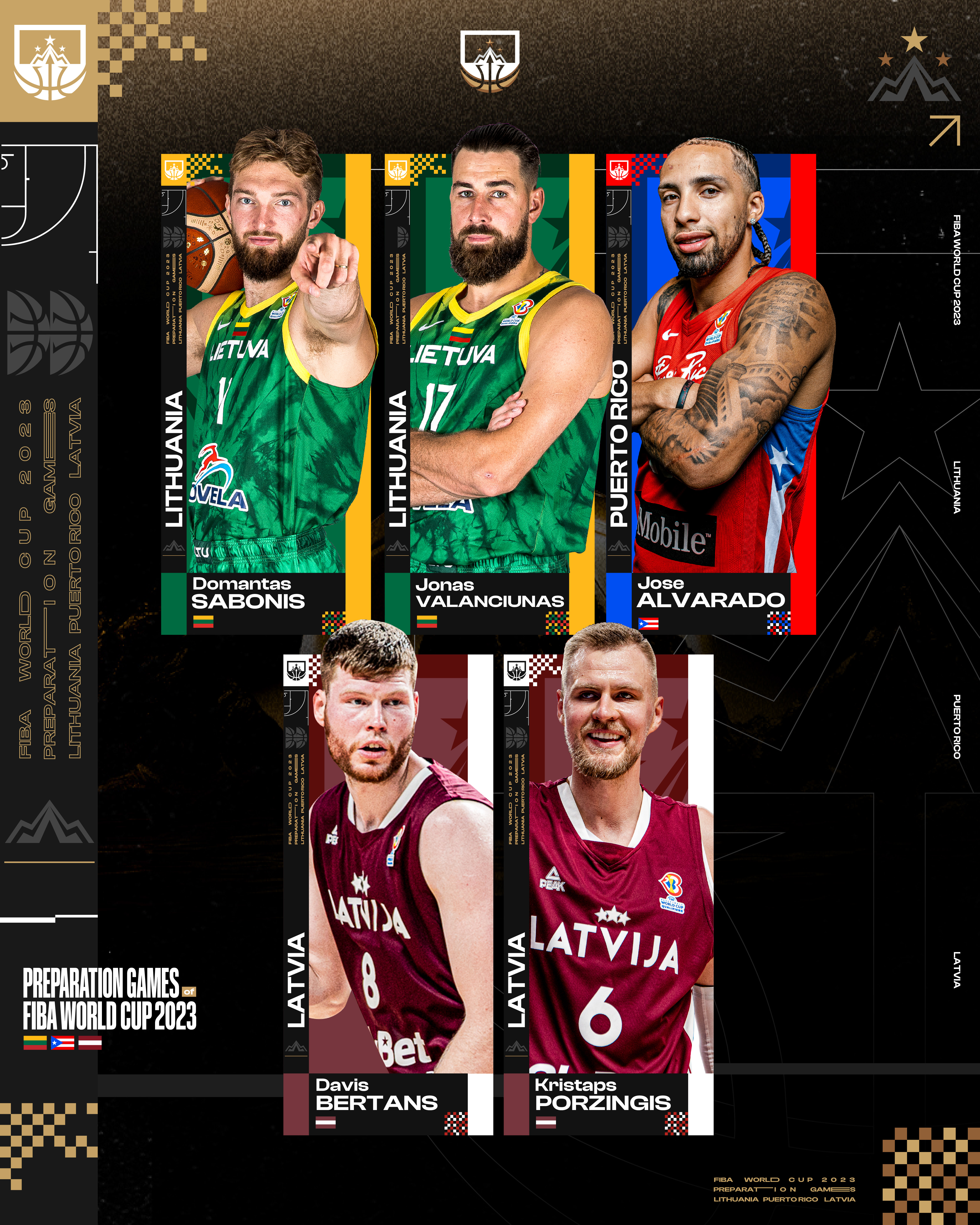 世界盃男籃熱身賽在新莊　NBA現役球星將現身