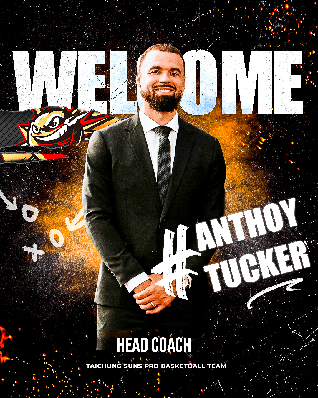 確定了！　塔克接任T1台中太陽總教練