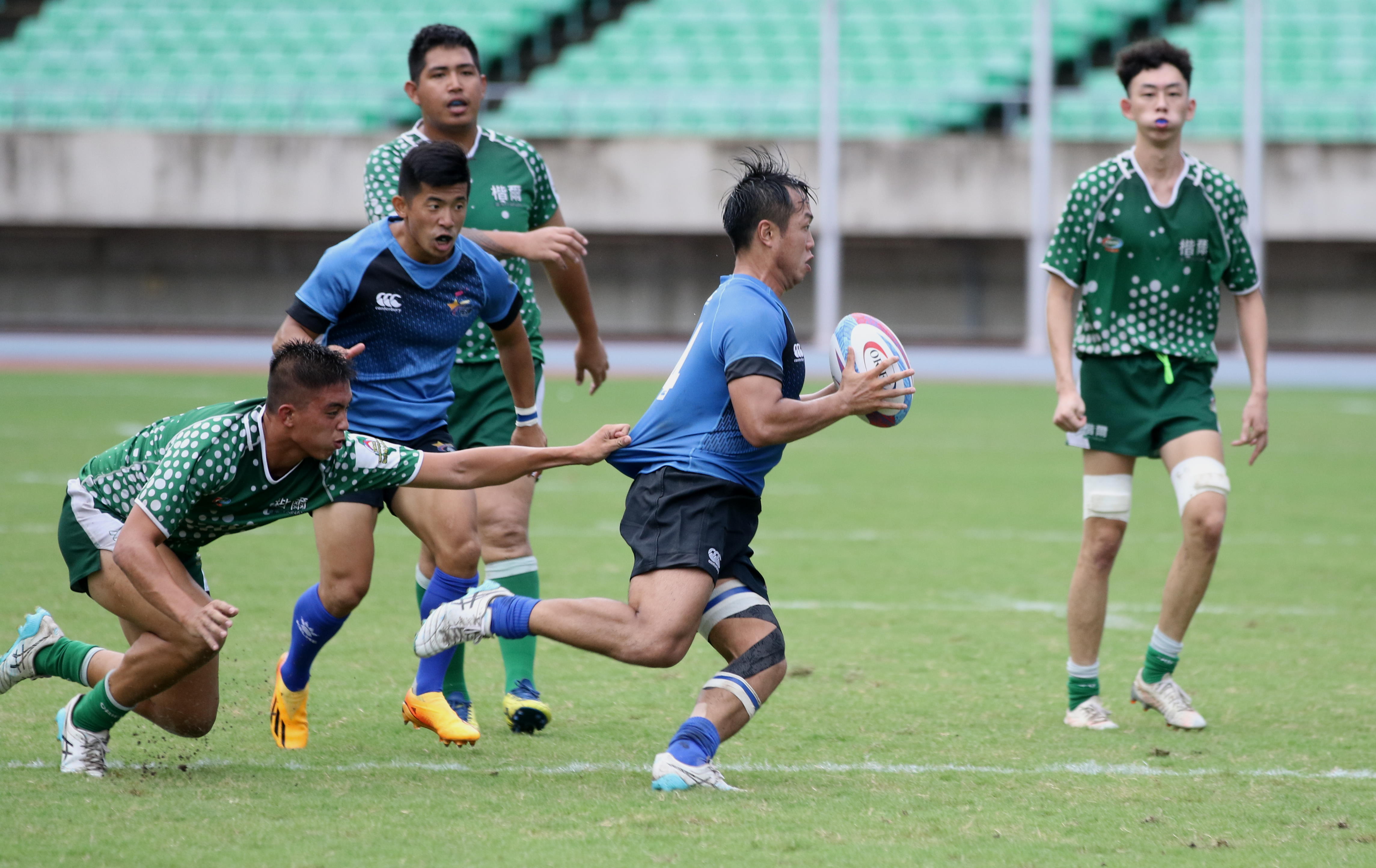 企業橄欖球聯賽高雄登場　台北元坤擊敗台南楷爾跨季10連勝