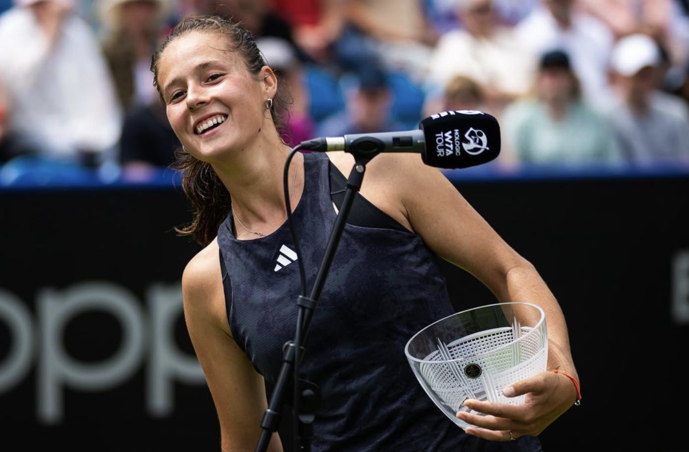 俄羅斯一姐Daria Kasatkina　60分鐘快速晉級溫網第三輪