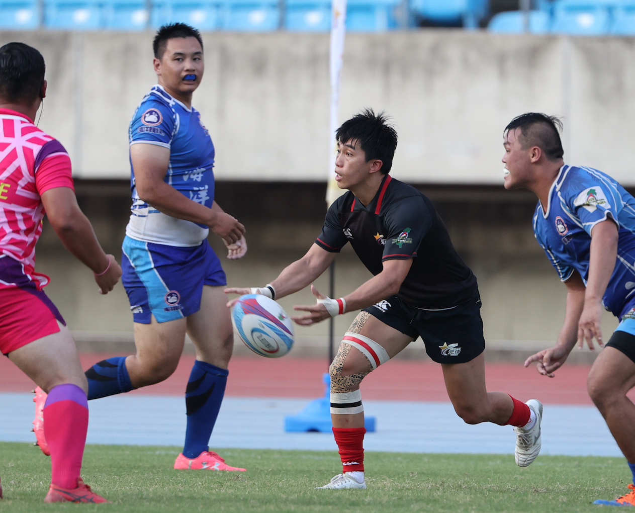人力短缺助教上陣　企業橄欖球聯賽台北元坤持續不敗