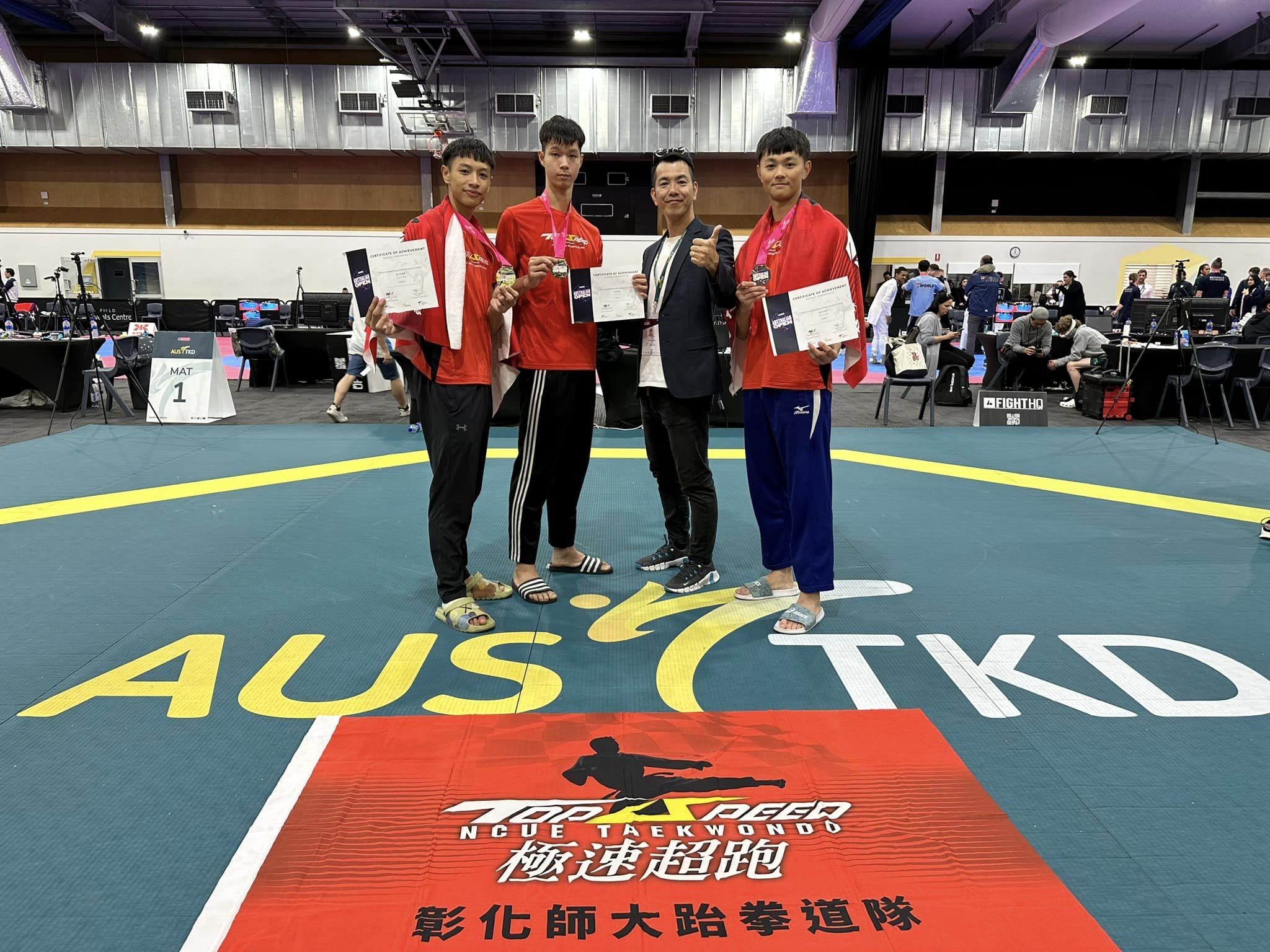 東京奧運跆拳道國手黃鈺仁復出　連兩站奪牌