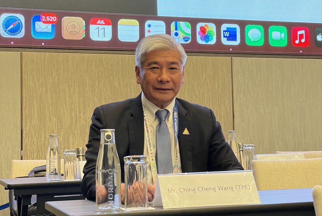 中華田協秘書長王景成　獲亞洲田總卓越領導勳章