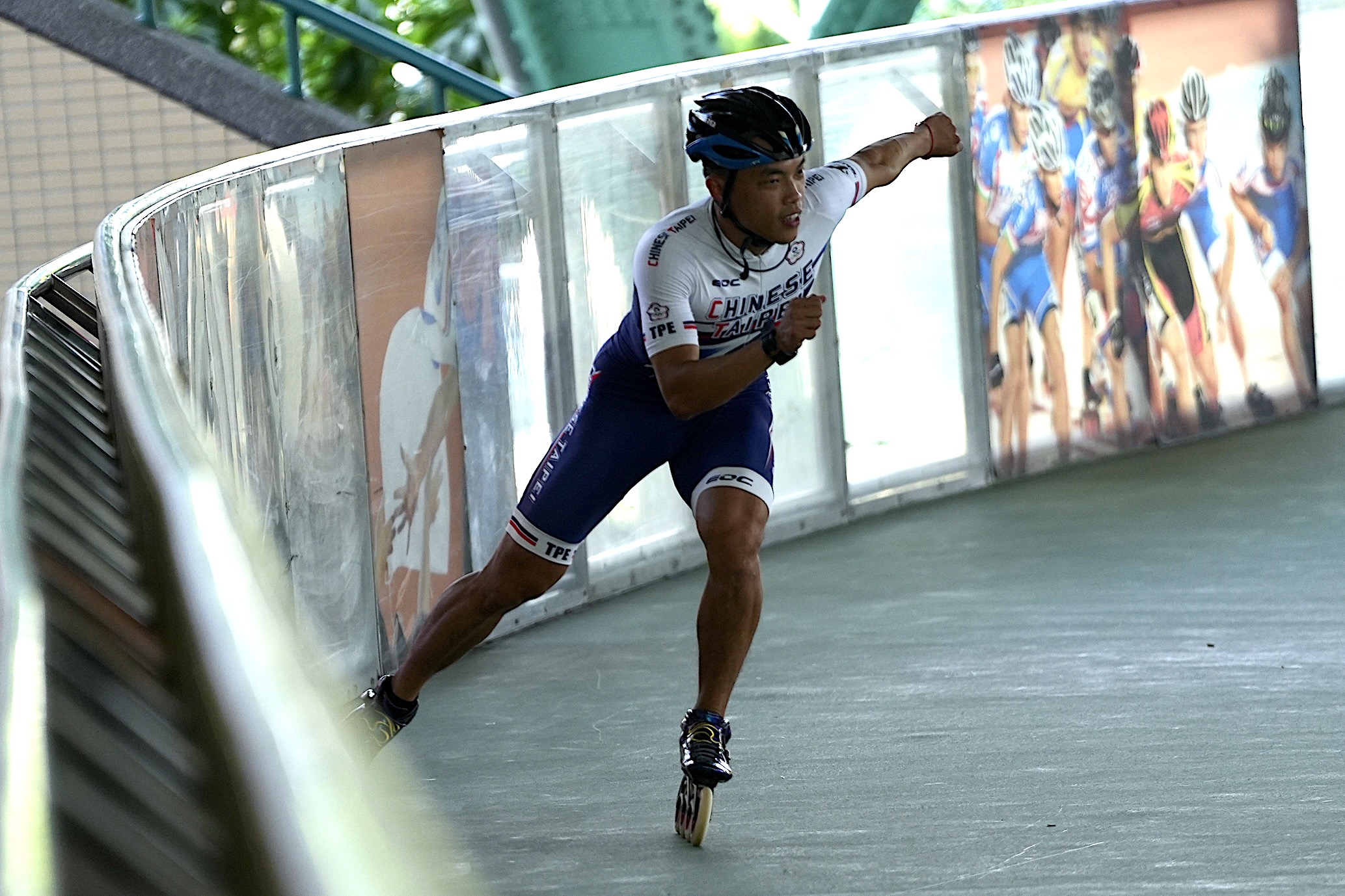 雅加達亞運滑輪溜冰金牌趙祖政　挑戰新風格