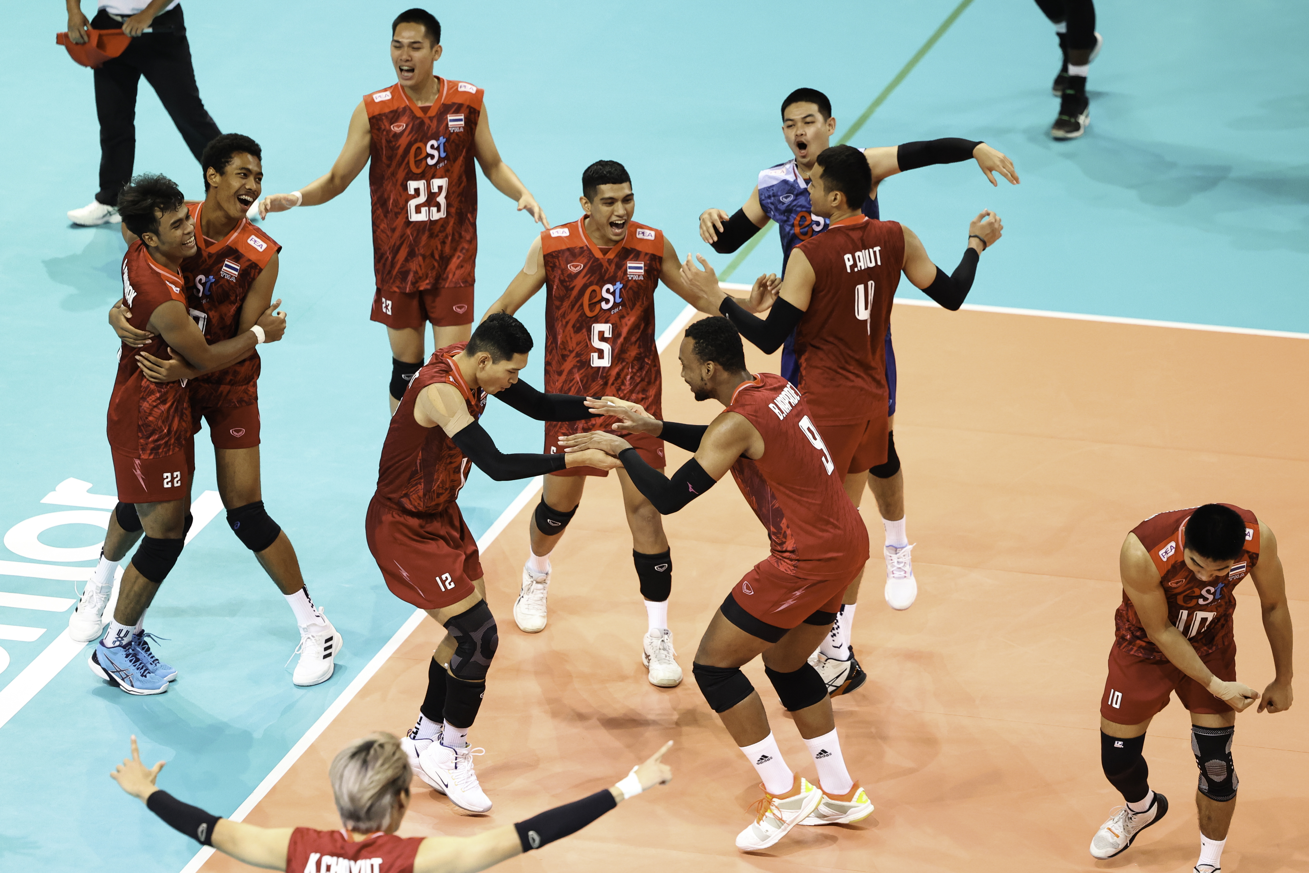 亞洲男排挑戰盃明落幕　泰國、巴林爭冠