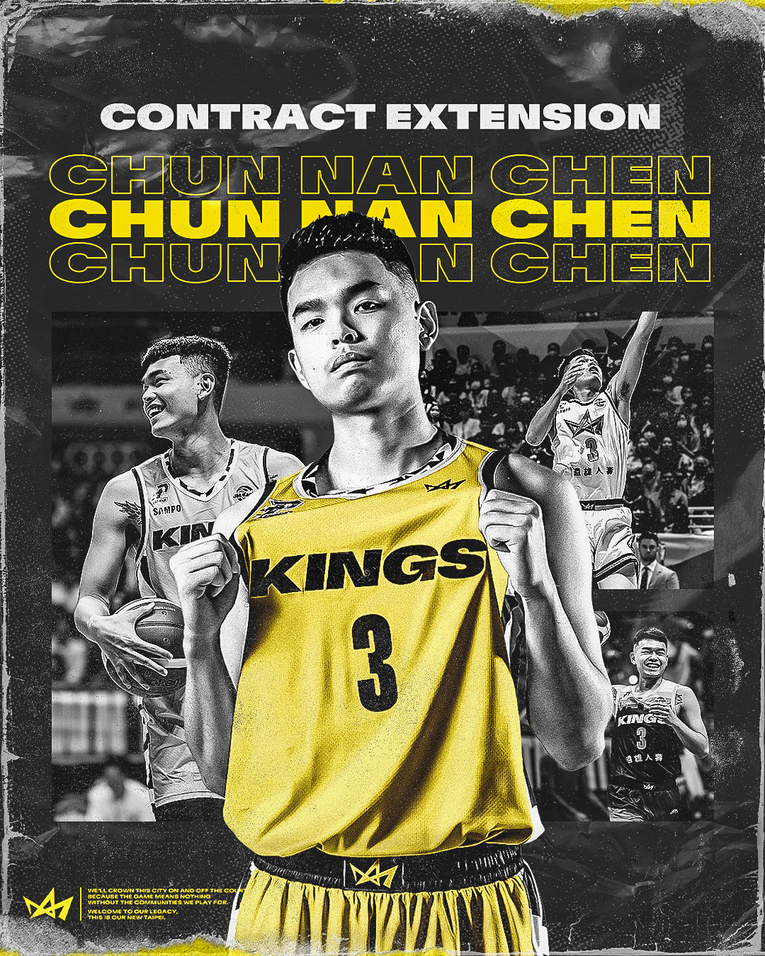 被寄望破繭而出　國王與陳俊男延長合約