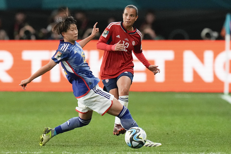 日本2比0勝哥斯大黎加　與西班牙攜手晉級世女足16強