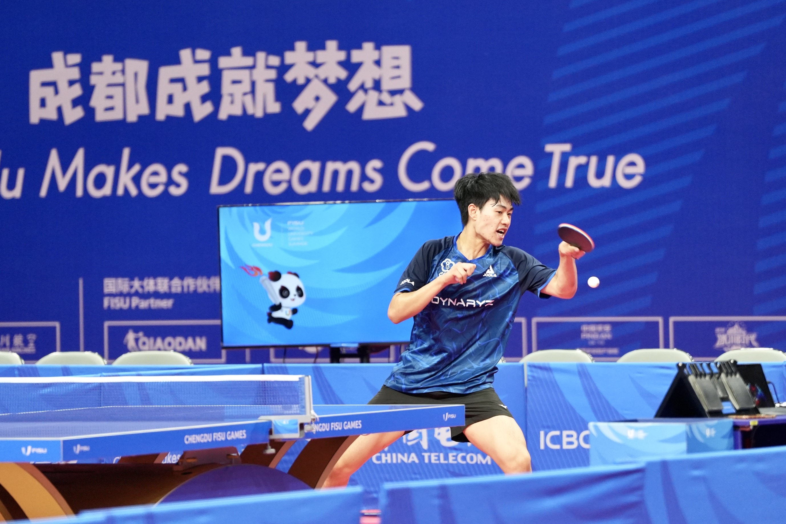 成都世大運桌球場館辦過世錦賽　中華隊不陌生