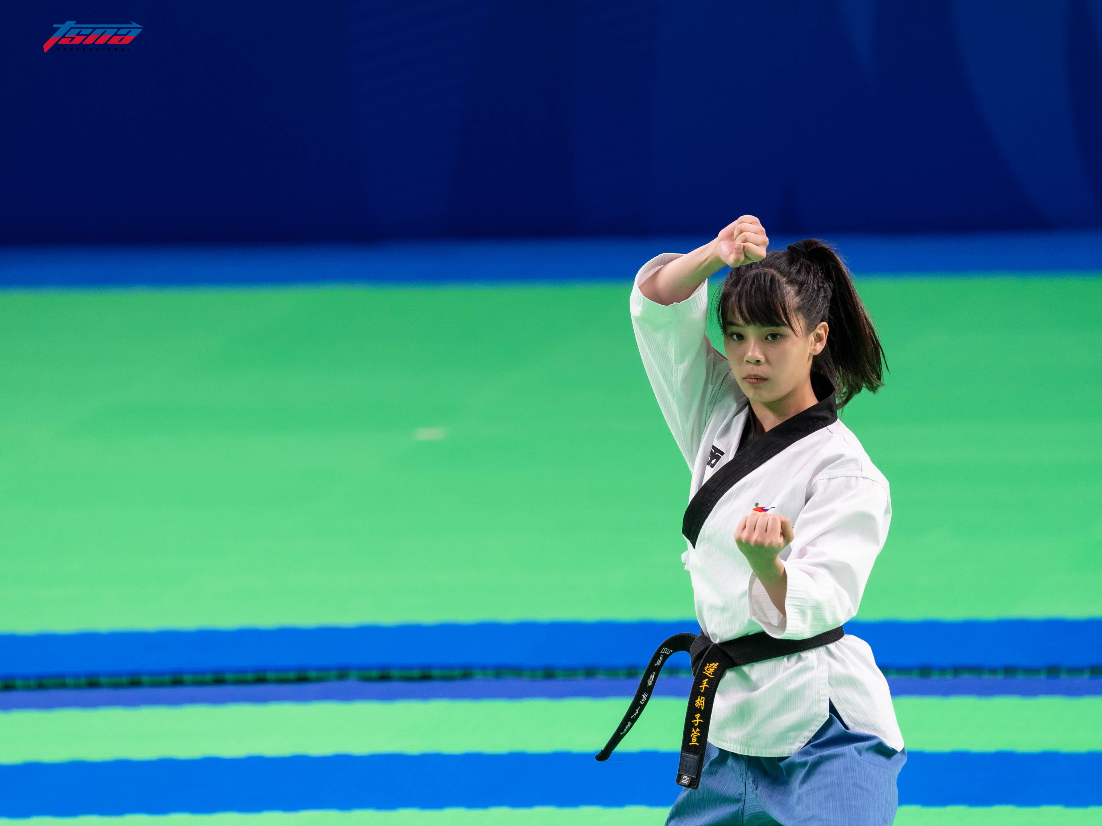 世大運》享受被矚目　胡子萱跆拳道品勢女子個人賽摘銀