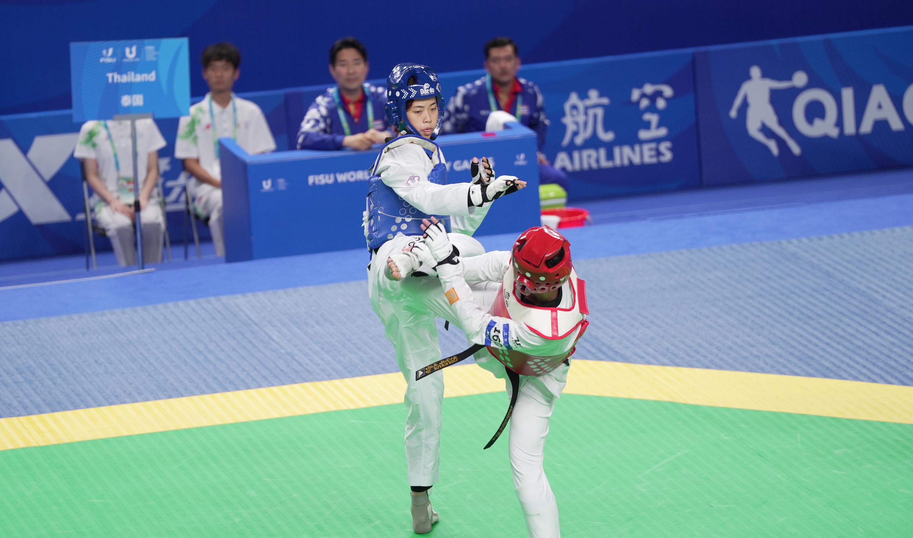 世大運》跆拳道國民女友　羅嘉翎晉級8強