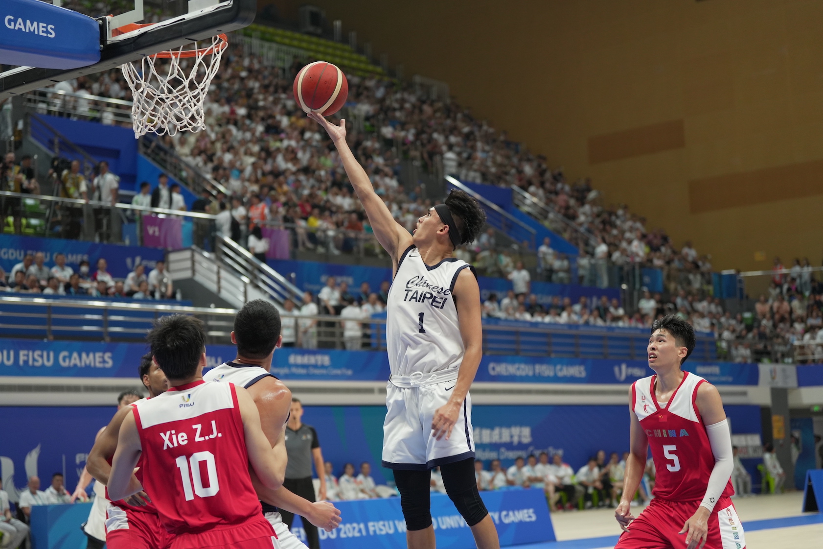 世大運》男籃預賽　中華力克地主中國開胡