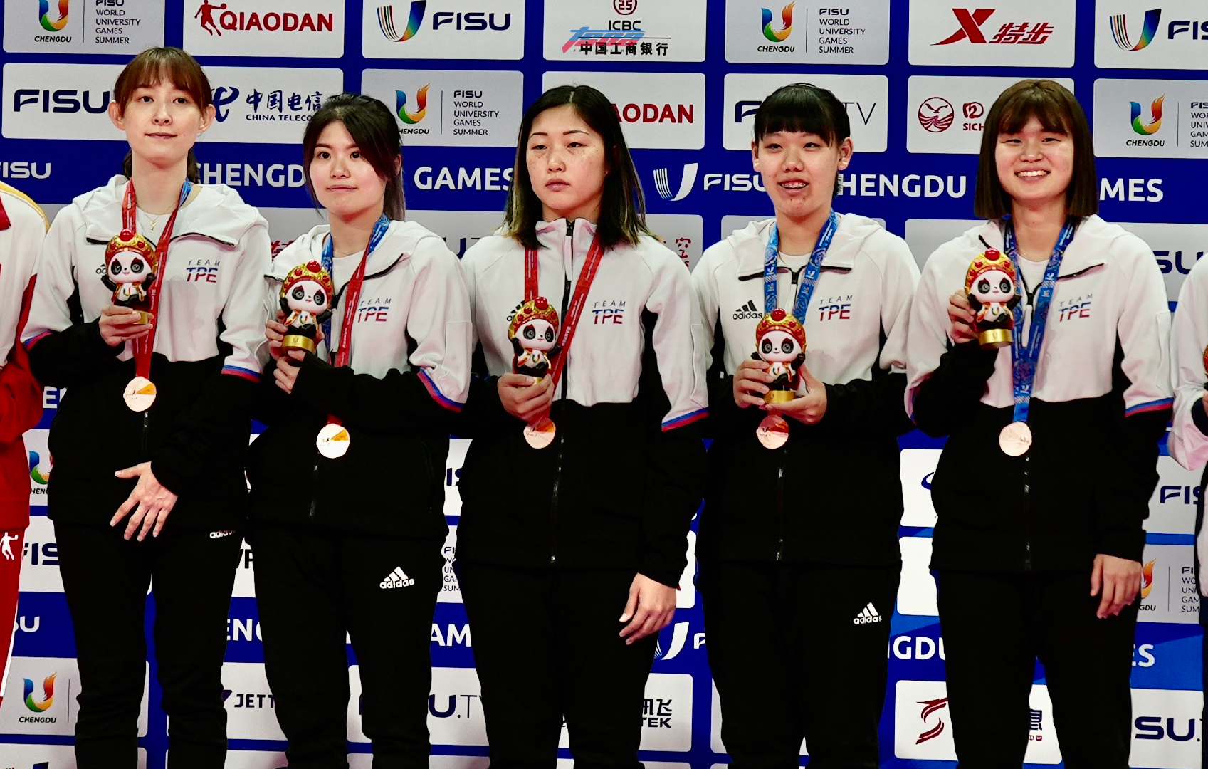 世大運》中華桌球女團奪銅　眾將：開心一起努力