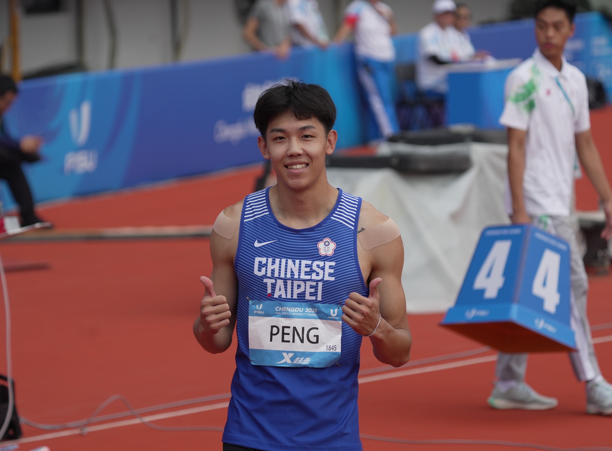 世大運》400跨飆個人最佳48秒97　彭名揚榜首入決賽明衝牌