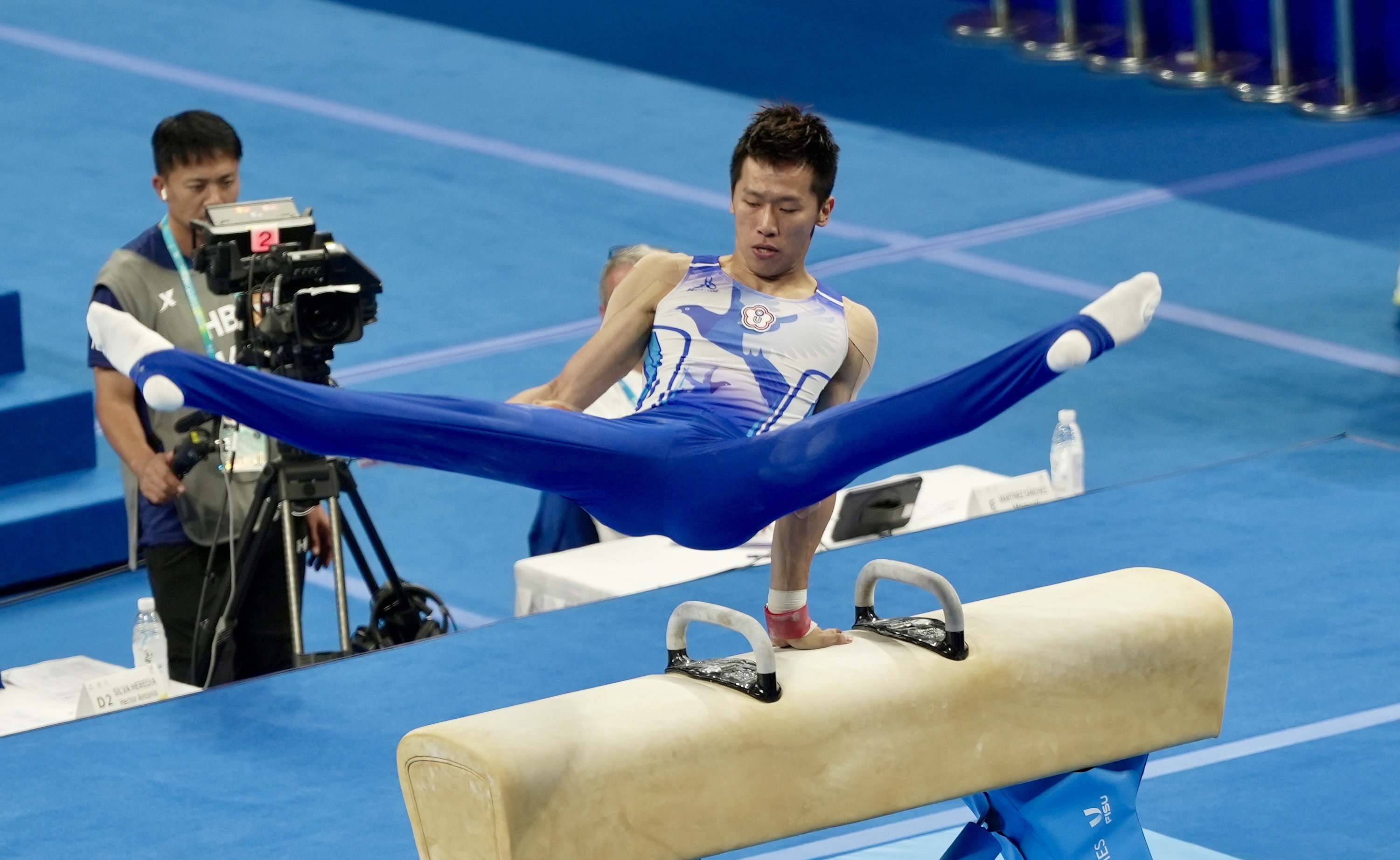 世大運》李智凱鞍馬項目三連霸奪金　蕭佑然同場競技獲銅牌