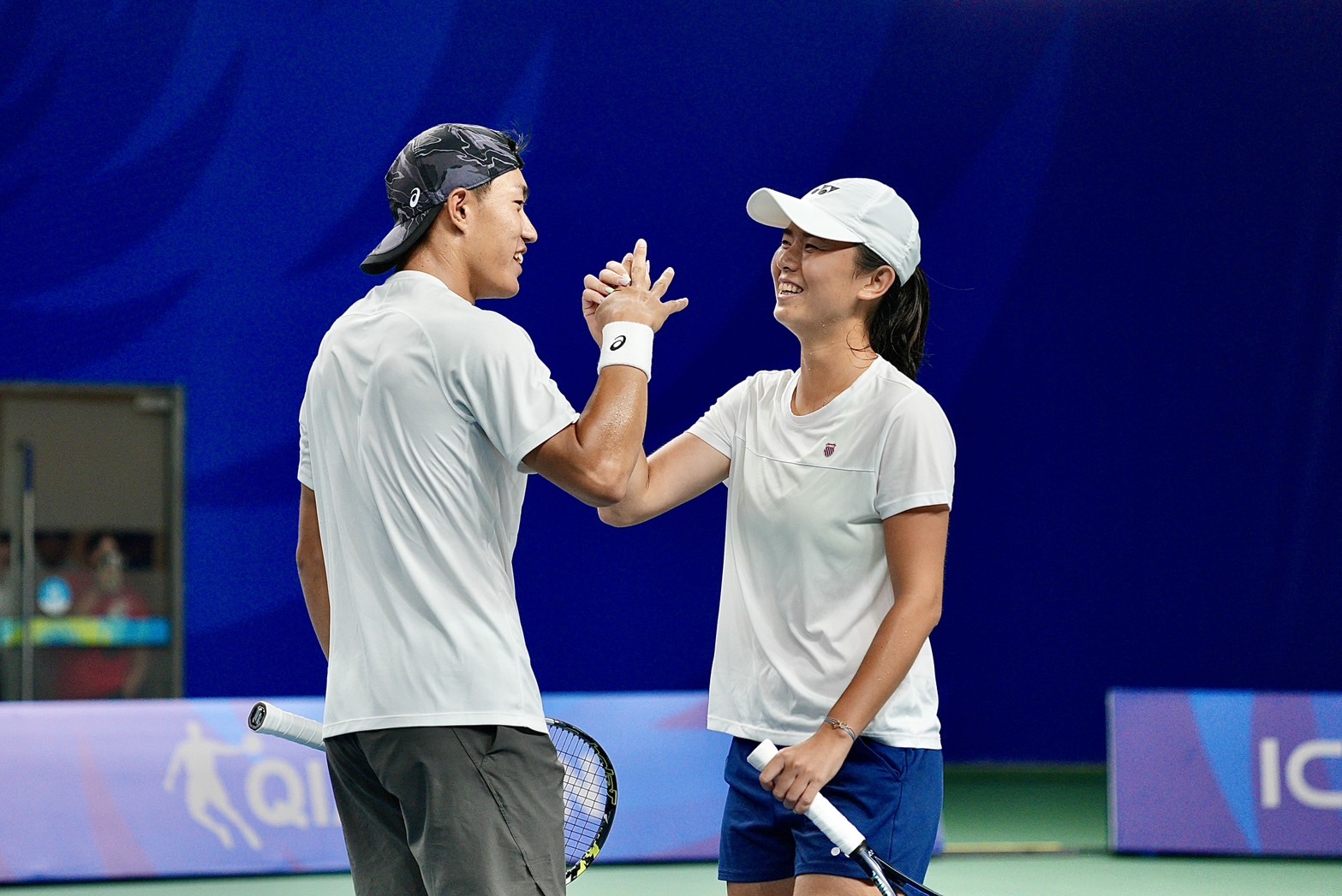 世大運》吳芳嫺／許育修混雙3盤險勝　一舉奪3金    