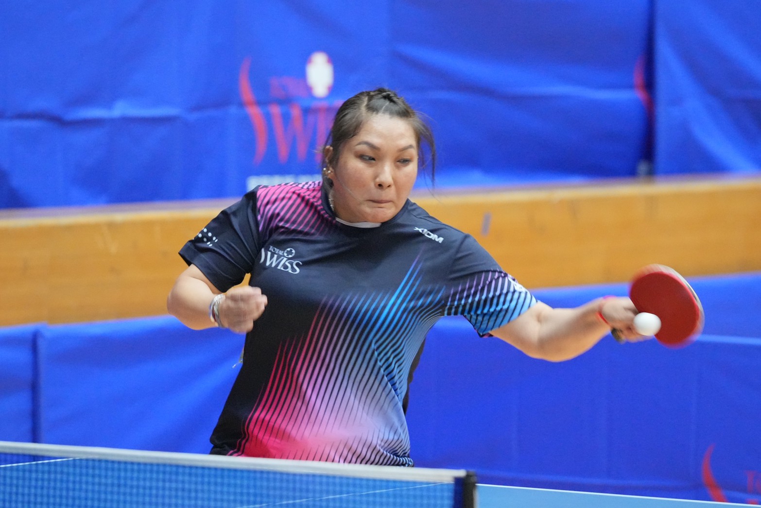 TOTAL SWISS盃長青桌球錦標賽開打　前奧運國手崔秀里參賽