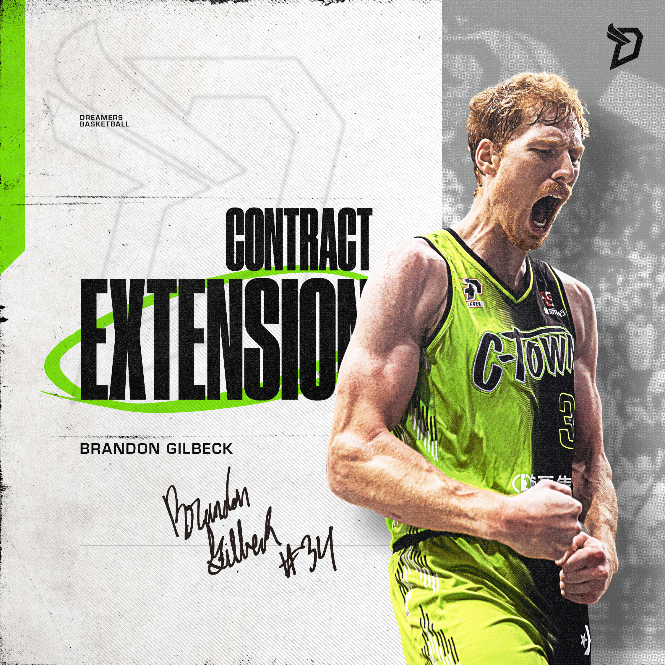 吉爾貝克回歸夢想家　合作第3年誓言要達目標