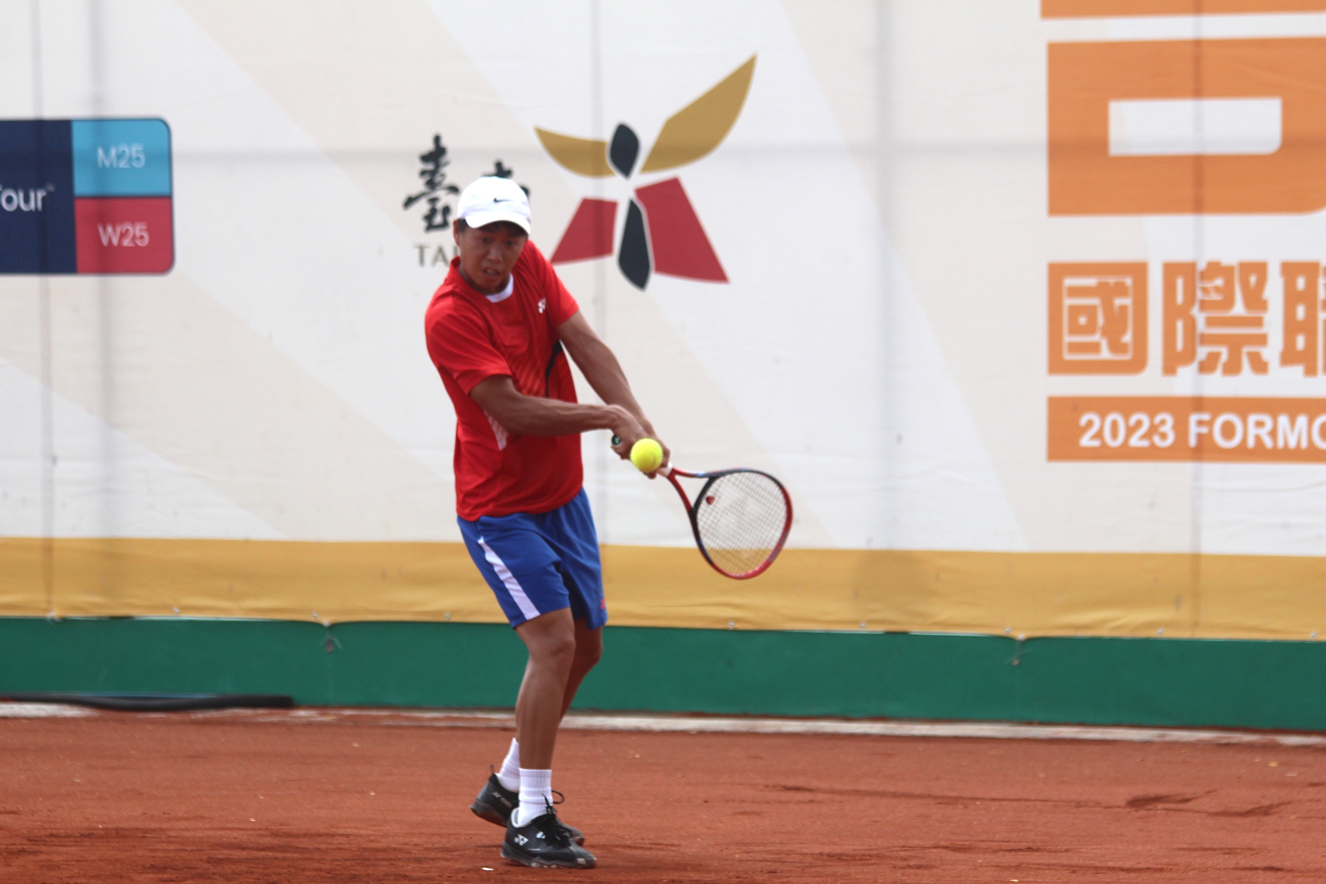 台塑盃男網賽　世大運金牌黃琮豪順利晉級