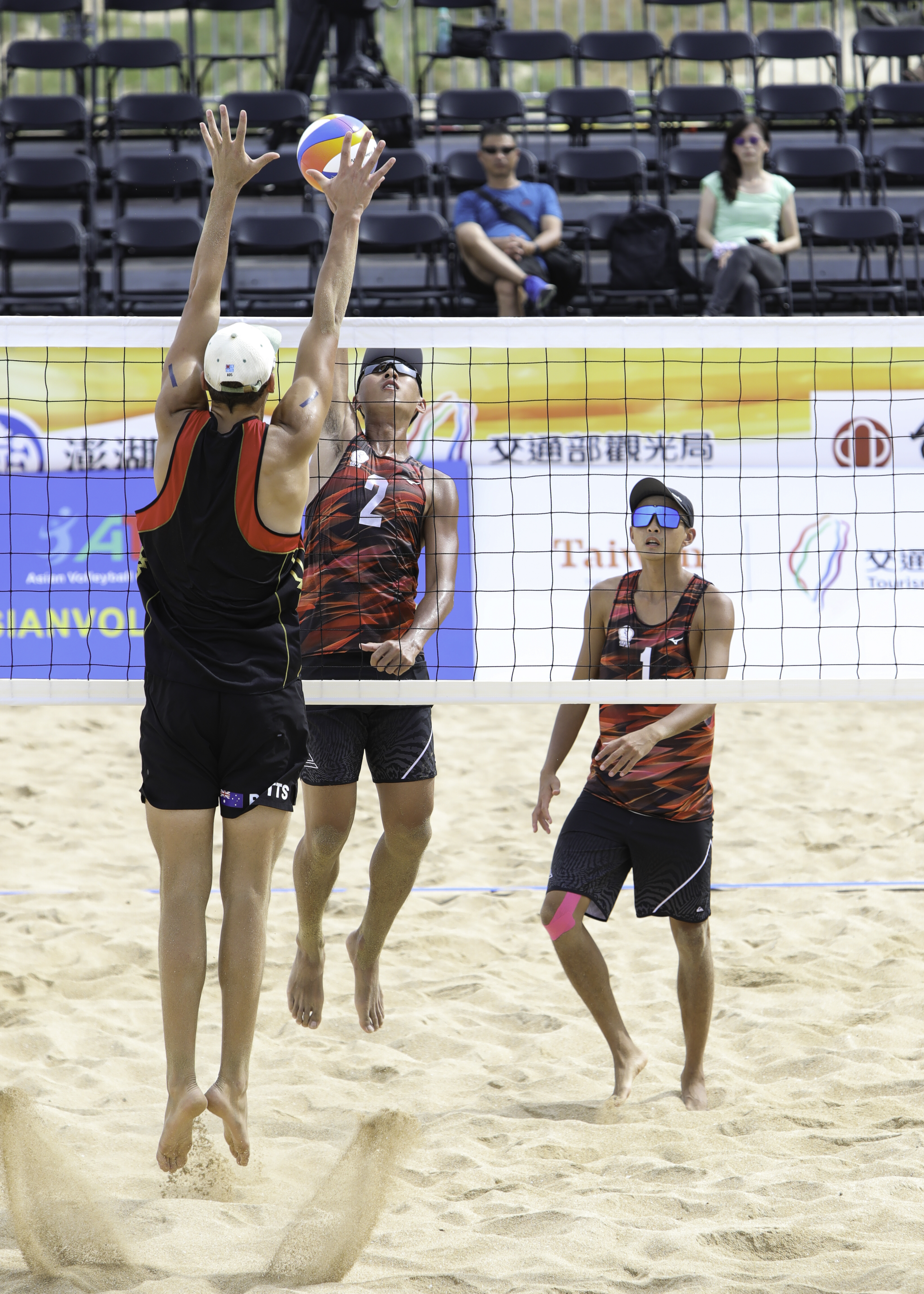 亞沙排澎湖公開賽　謝雅仁／吳信賢分組第2晉級16強