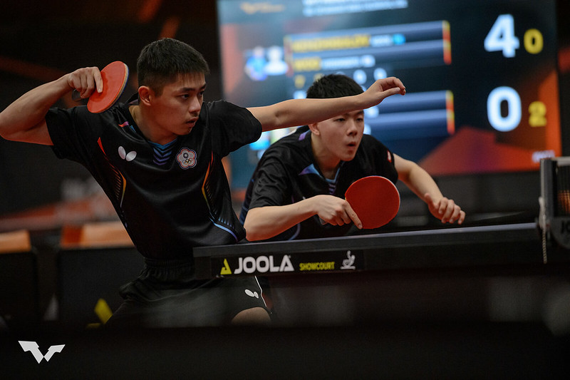 WTT歐洛慕奇賽　彭王維／高承睿殺入男雙冠軍戰