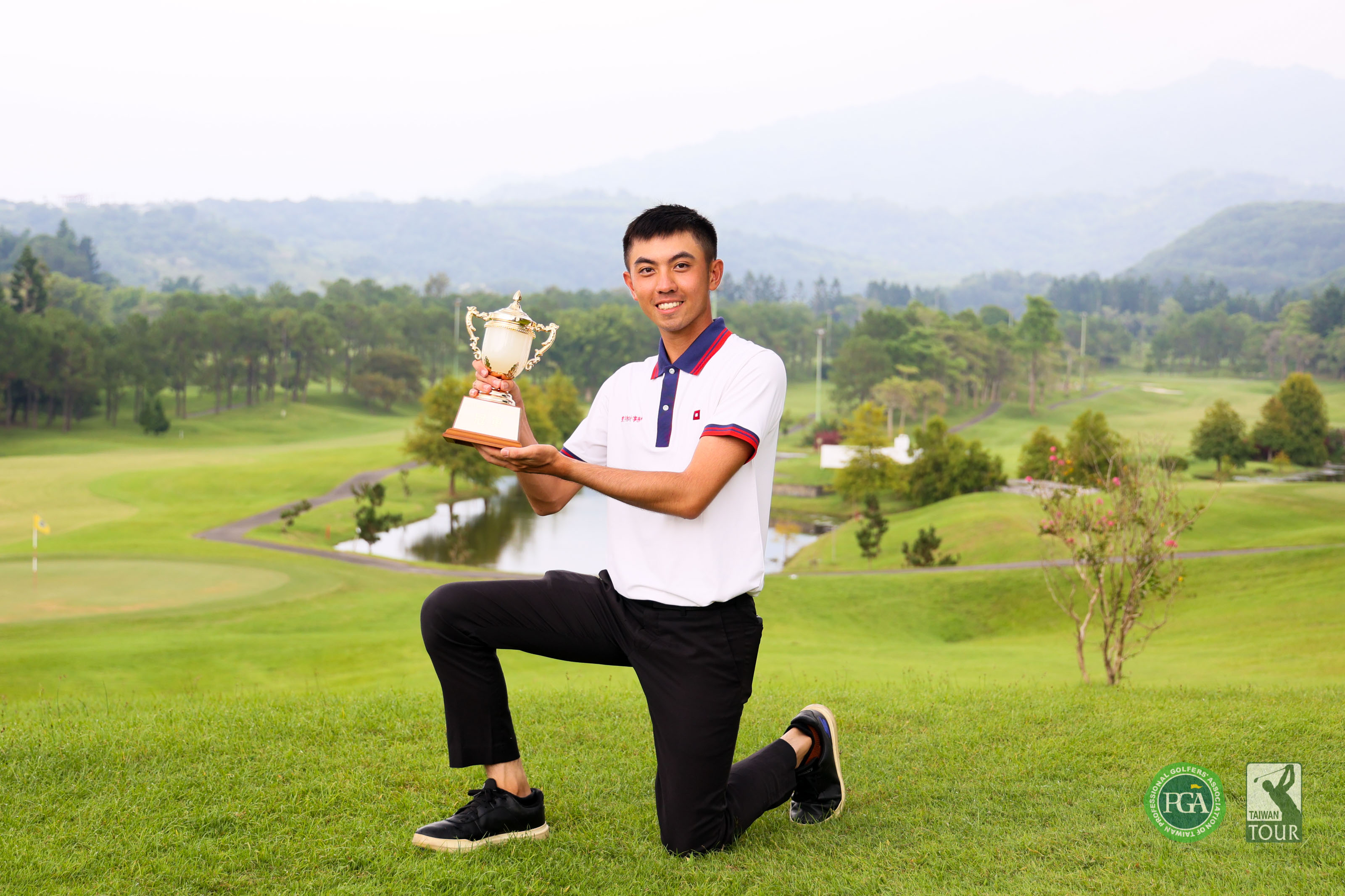 環台高爾夫公開賽　台中地主選手廖煥鈞獲得職業首冠