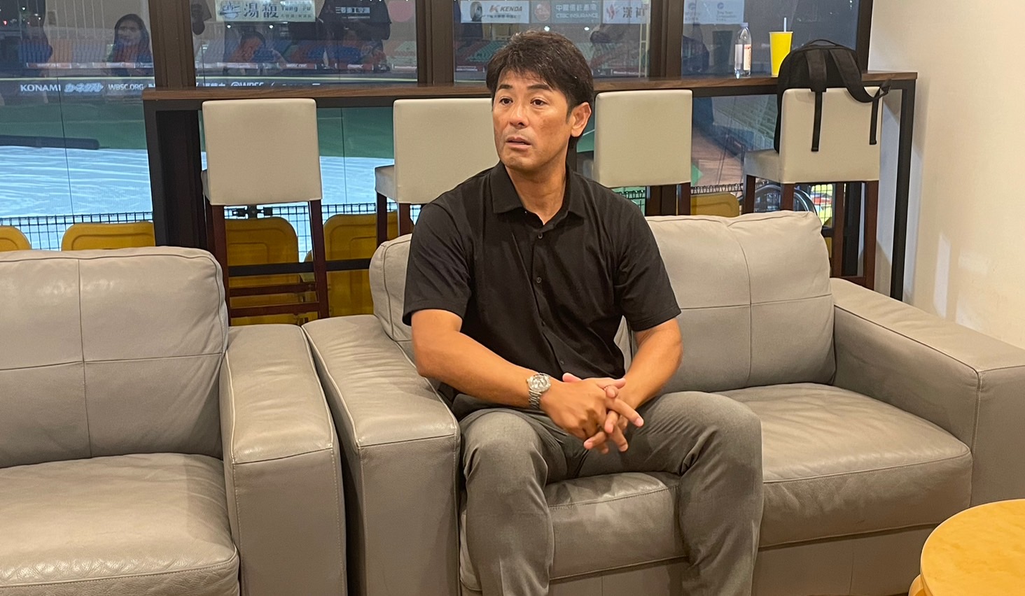 U18》稻葉篤紀現身洲際棒球場　聽過孫易磊好評價想親眼觀看