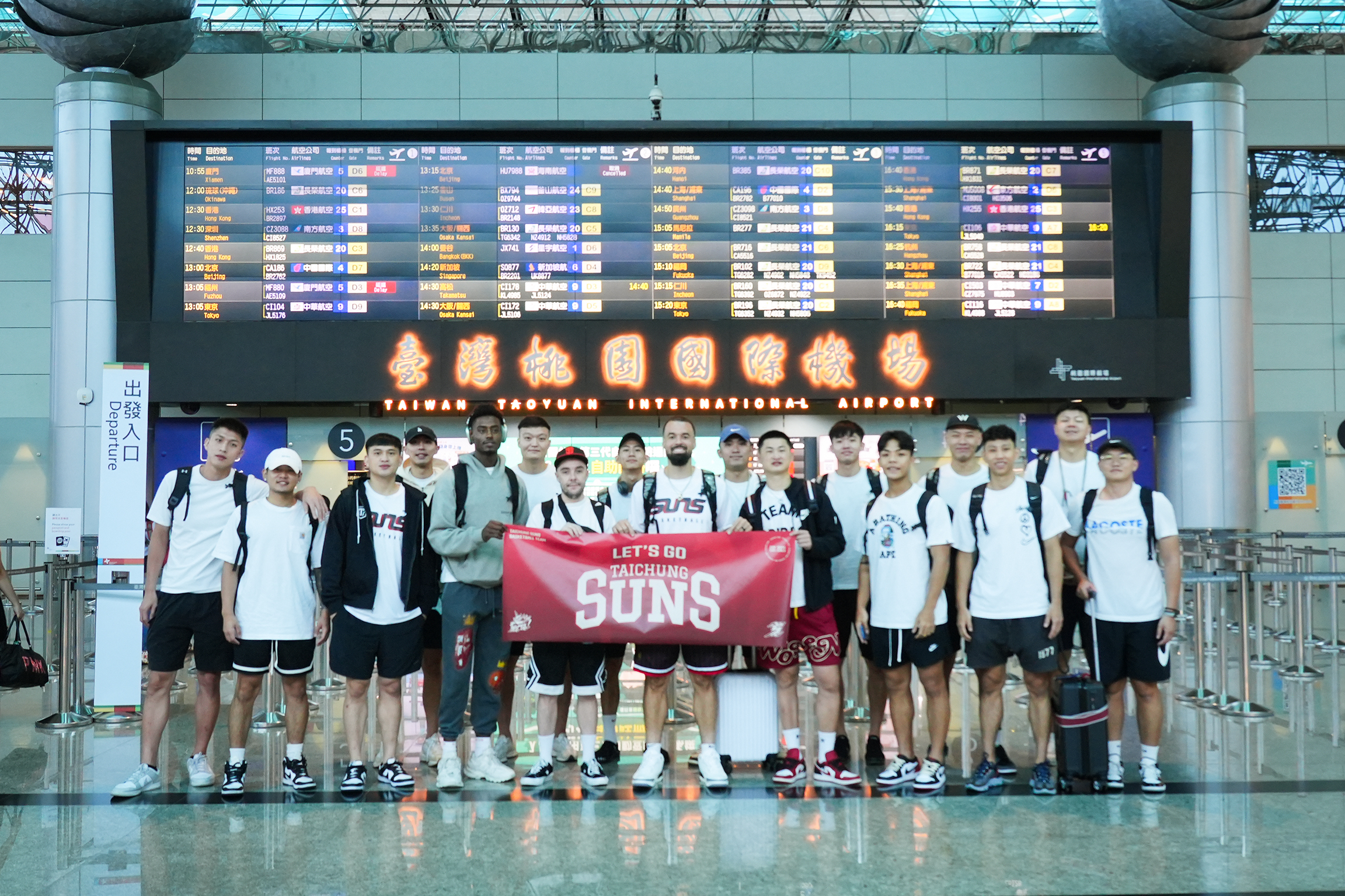 塔克老師領軍　台中太陽赴日移地訓練