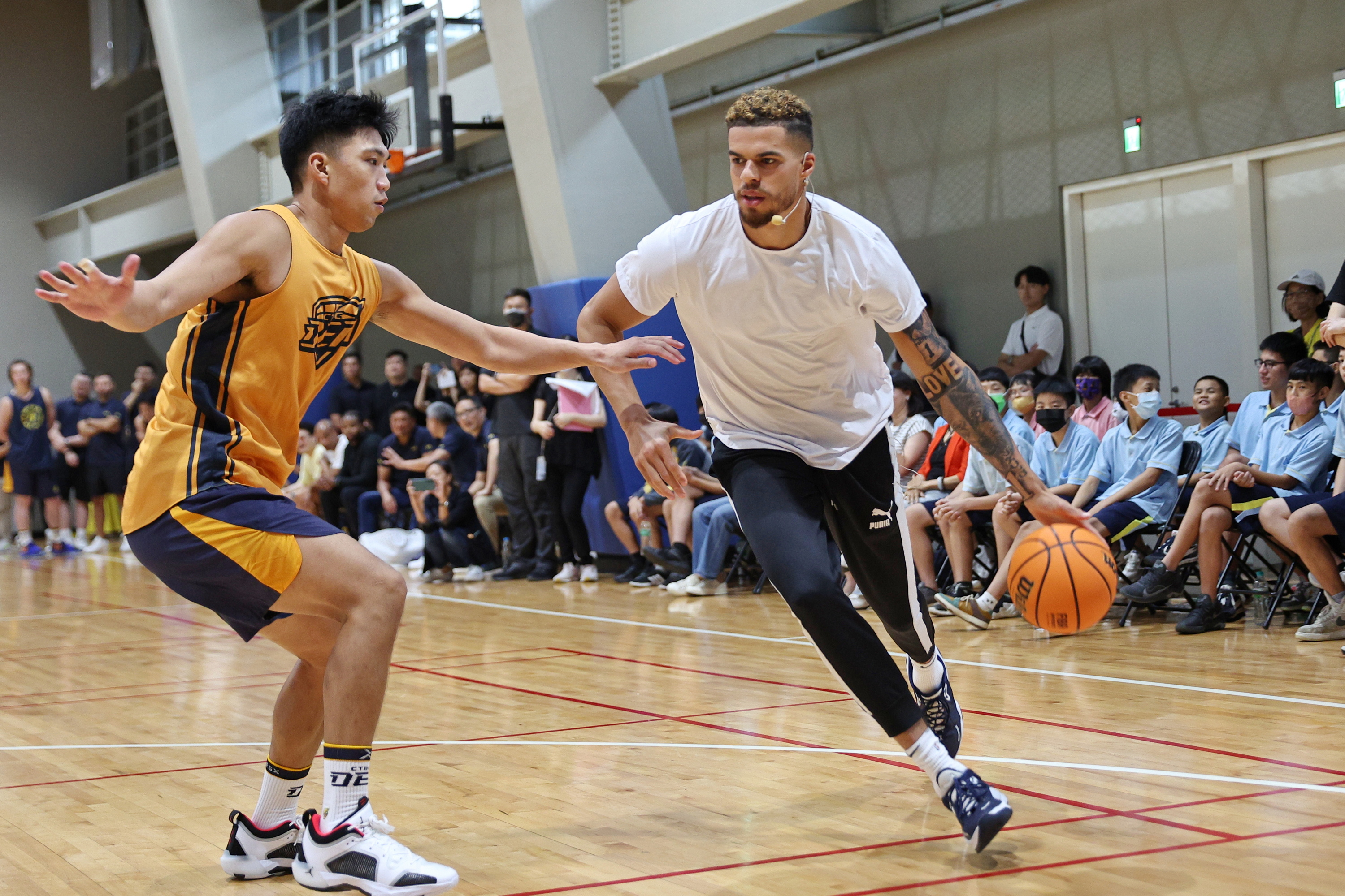 Michael Porter Jr.訪台　與中信特攻交流　