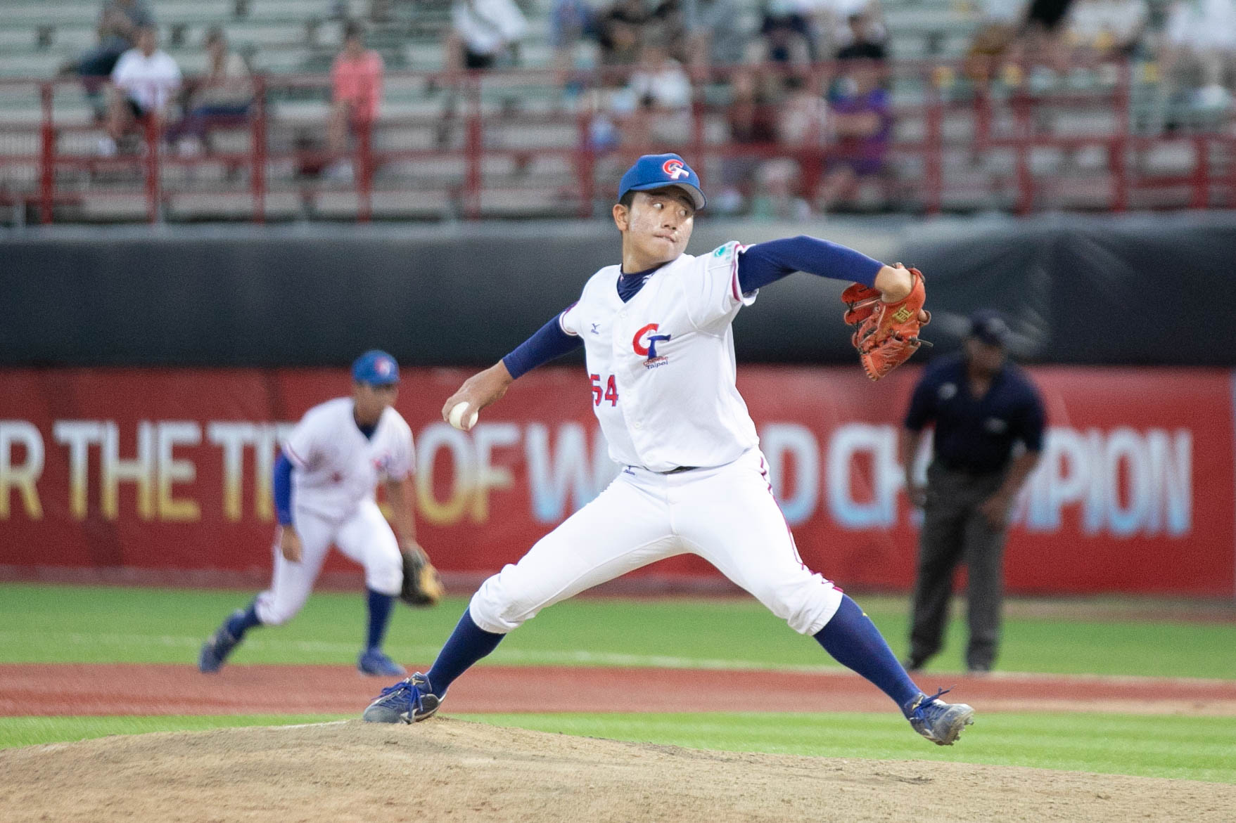 U18》曾偉喆抗日先發表現出色　喊話明天隊友：大膽丟進去