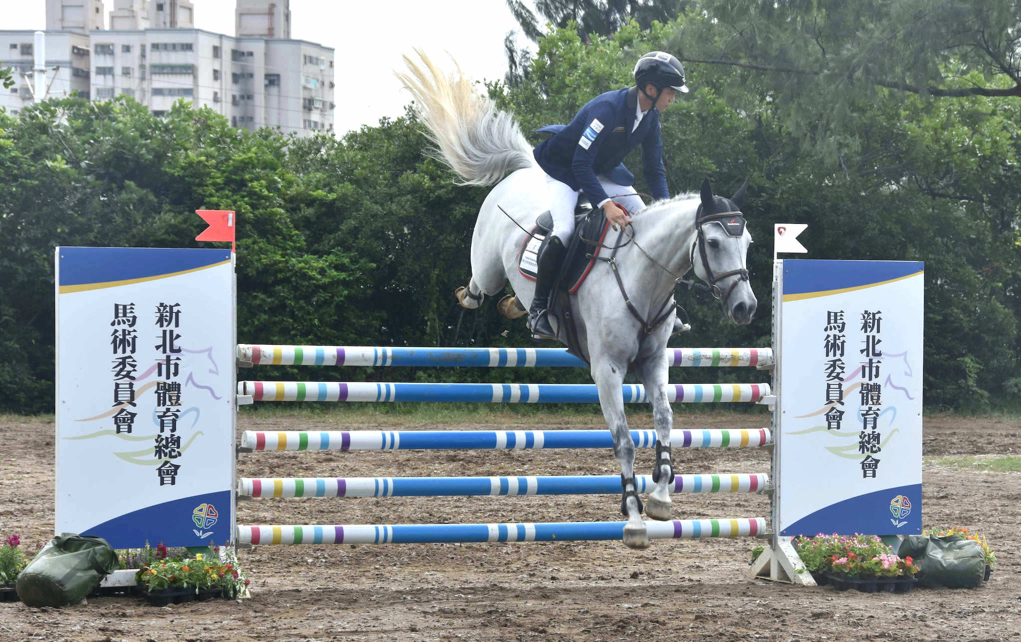 陳御龍備戰亞運馬術　全國障礙超越錦標賽暖身