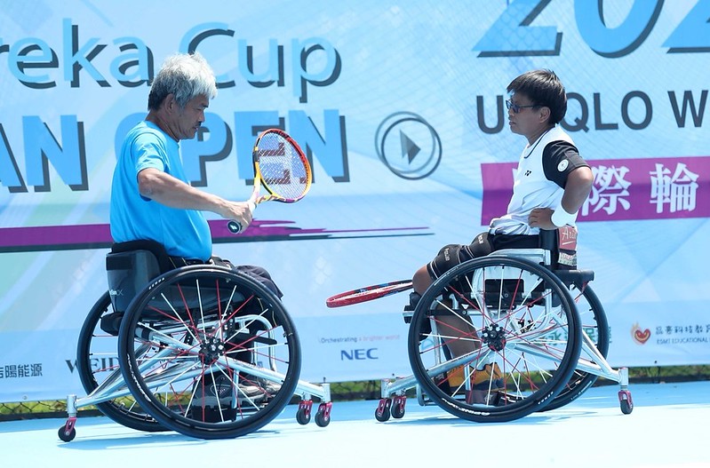 勝利盃輪椅網球奪冠希望　台灣「雙黃」晉級QUAD組決賽　