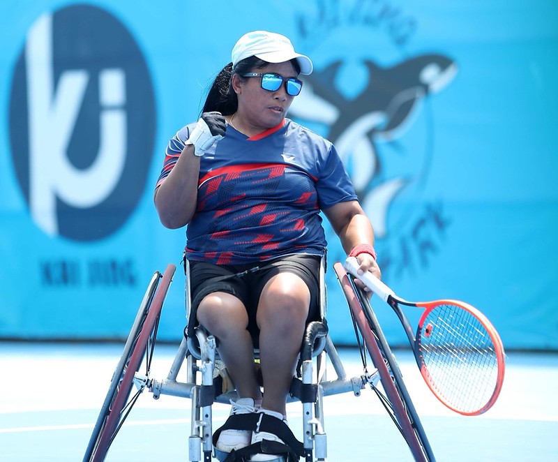 勝利盃輪椅網球落幕　泰國52歲傳奇女將囊括單雙打金牌