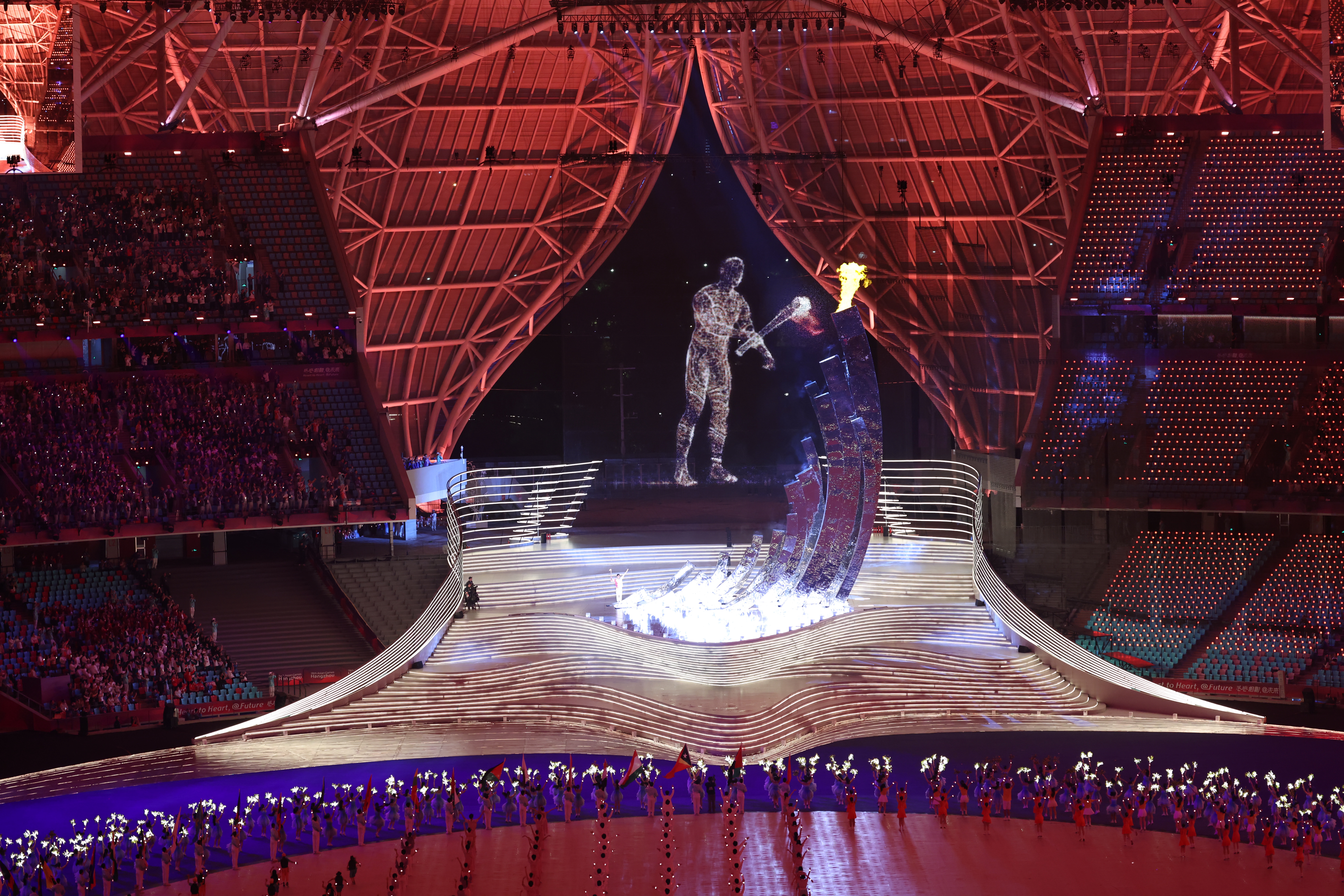 杭州亞運》潮起亞細亞　開幕式展現環保、智能理念