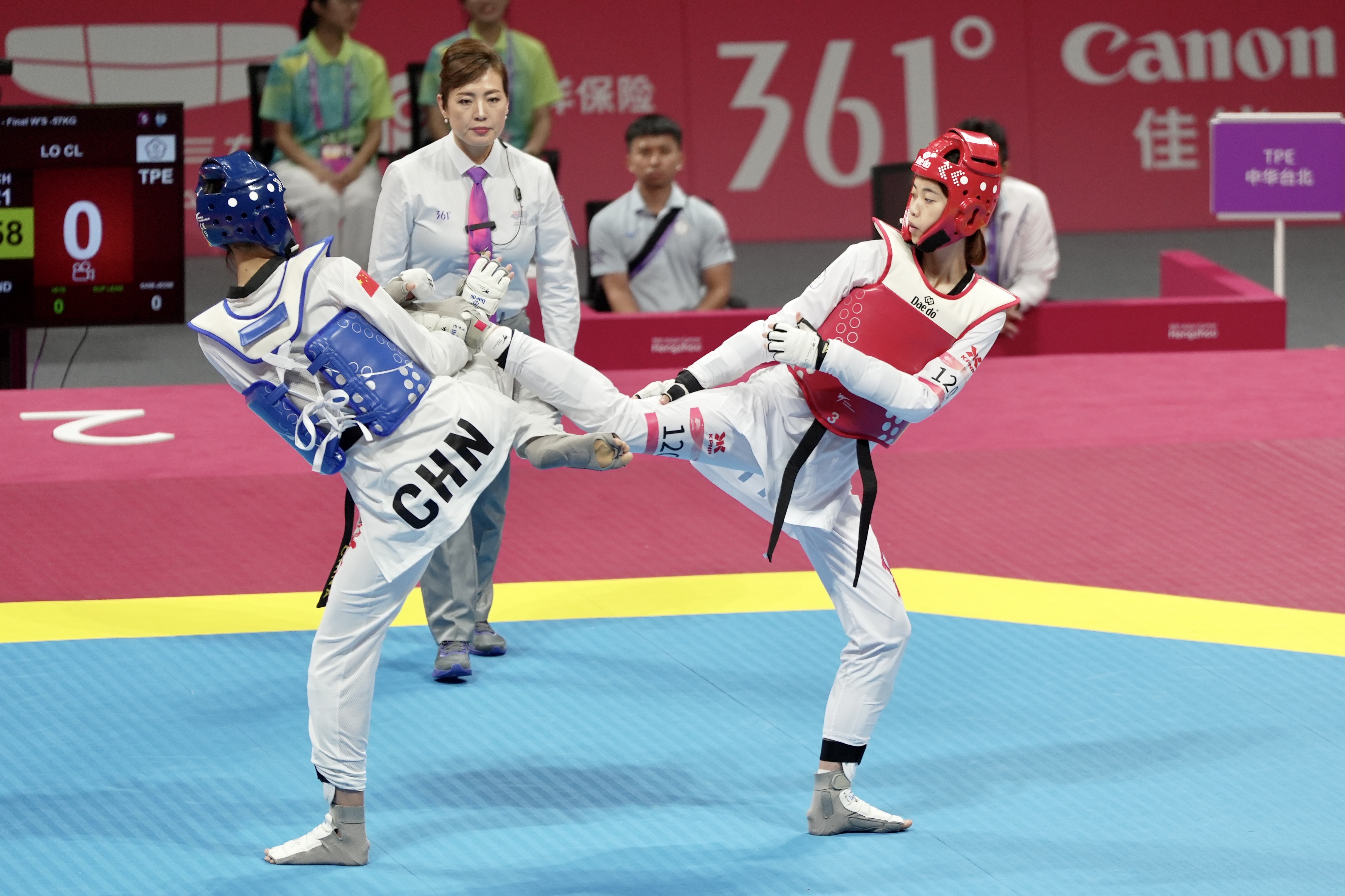 杭州亞運》不敵世界第1大魔王　跆拳道羅嘉翎拿銀牌