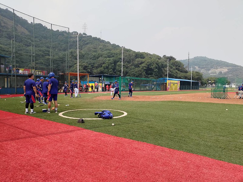 杭州亞運》林子偉練習賽守左外野　中華隊測試林子豪守三壘