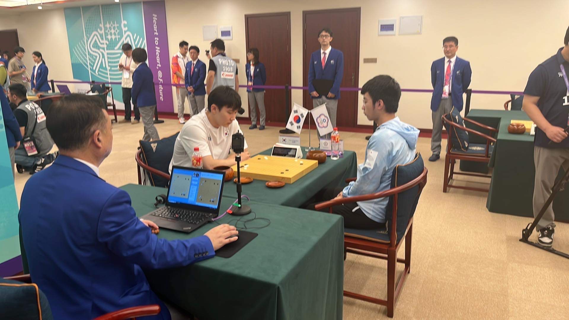 杭州亞運》許皓鋐爆冷撂倒韓國棋王申真諝　下午與柯潔爭金