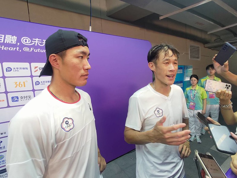 杭州亞運》台灣男雙逆轉進決賽　莊吉生問「蝴蝶」台語怎麼講