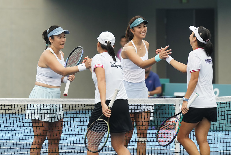 杭州亞運》詹家姊妹直落2進決賽　台灣網球女雙金包銀