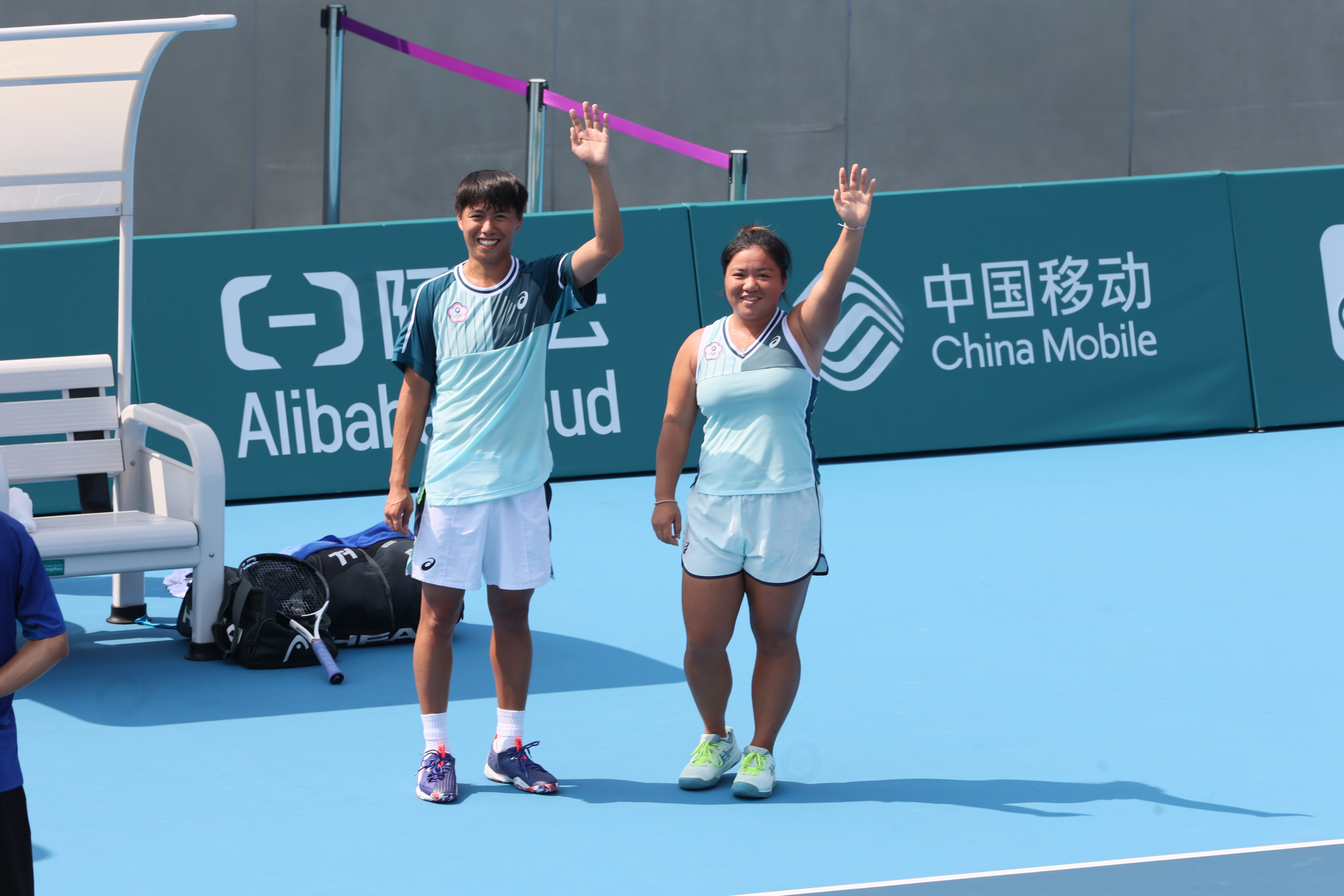 杭州亞運》直落二挺進混雙金牌戰　黃琮豪：不小心就到決賽