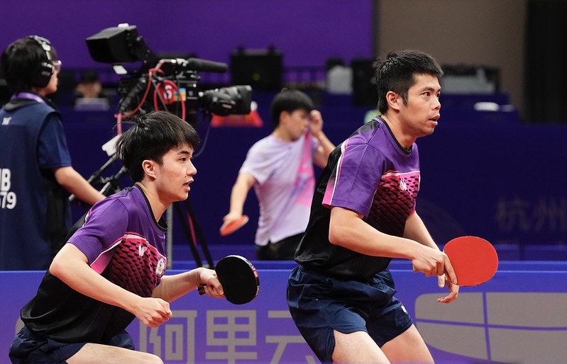 杭州亞運》逆轉中國隊！莊智淵、林昀儒男雙確定奪牌