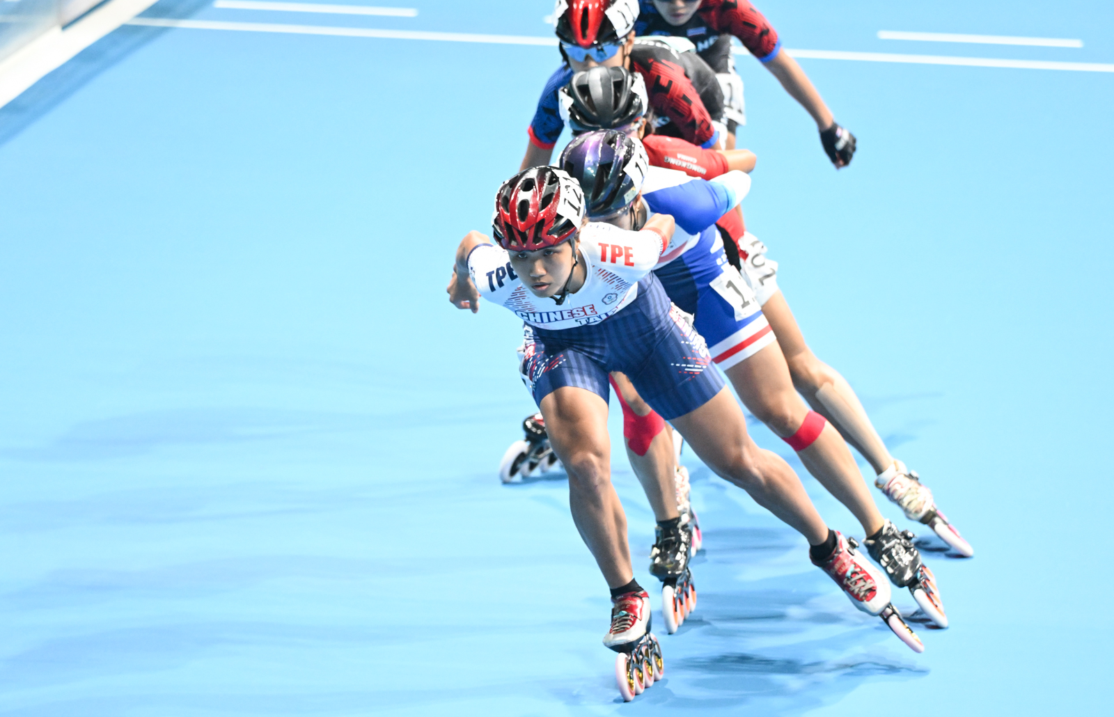 杭州亞運》中華隊滑輪果然強勢！1000公尺爭先賽抱回1金1銀1銅