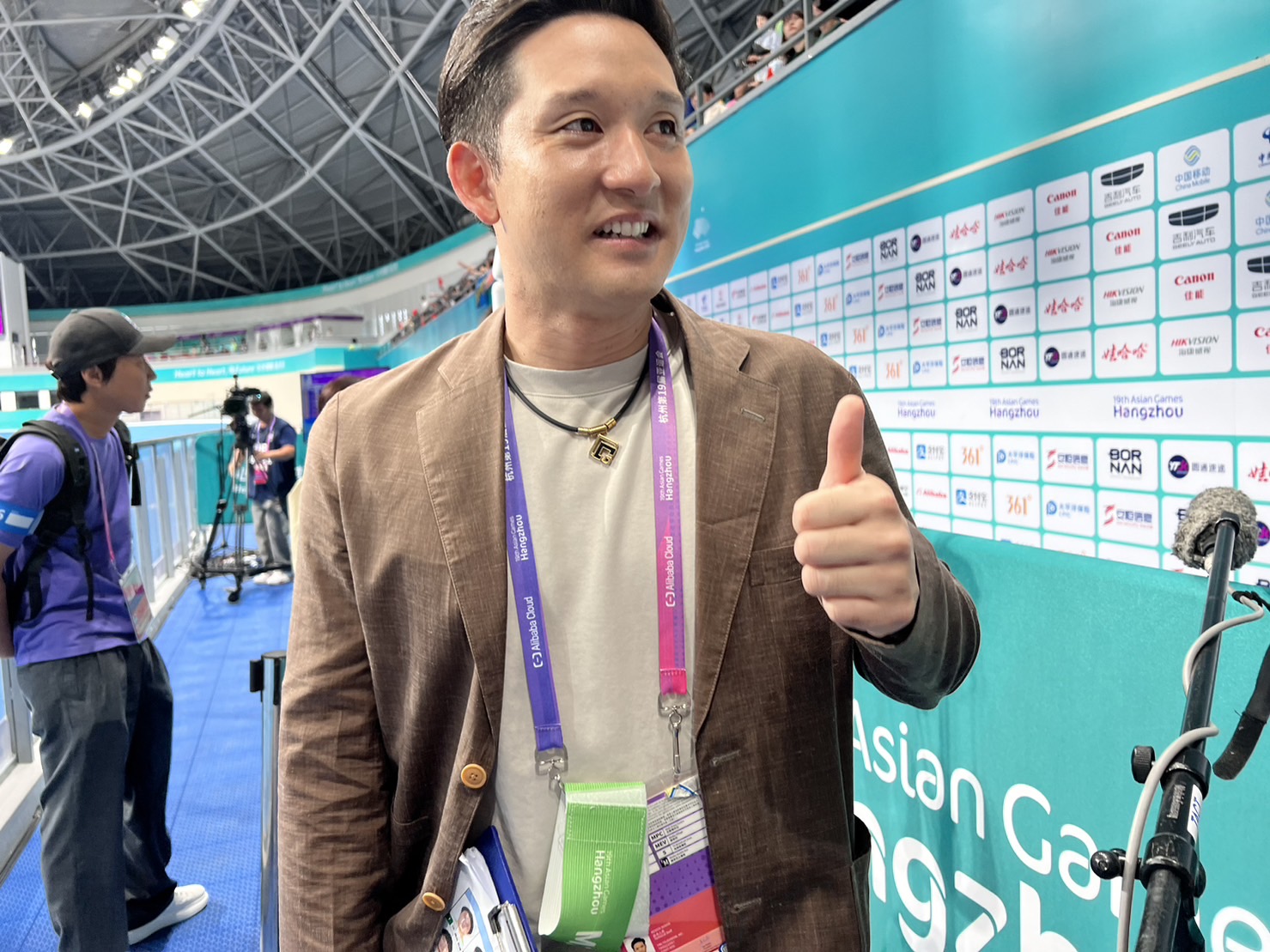 杭州亞運》會為王柏融加油　杉谷拳士意外自己在台灣有人氣