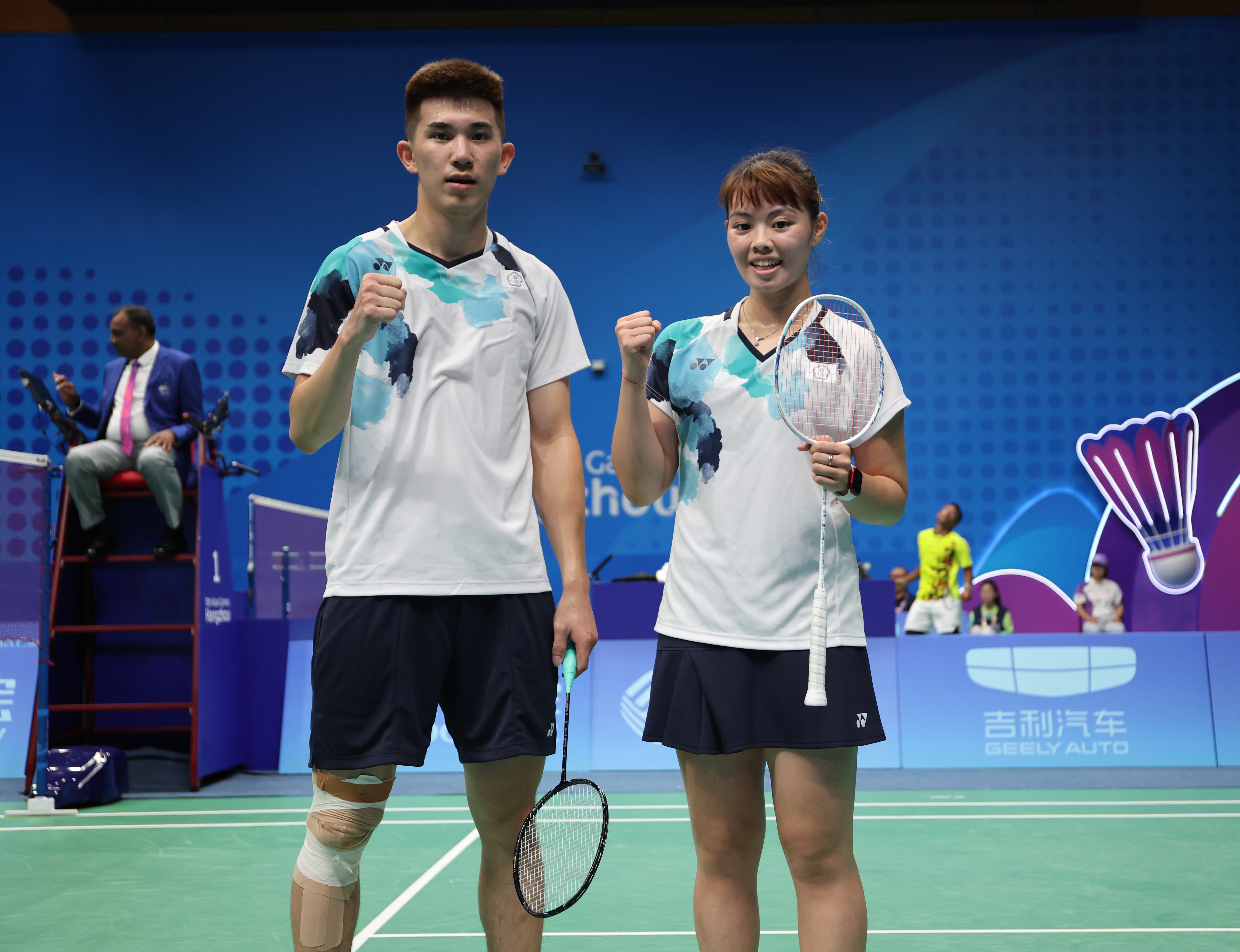 杭州亞運》羽球混雙開打　葉宏蔚、李佳馨退印尼闖16強