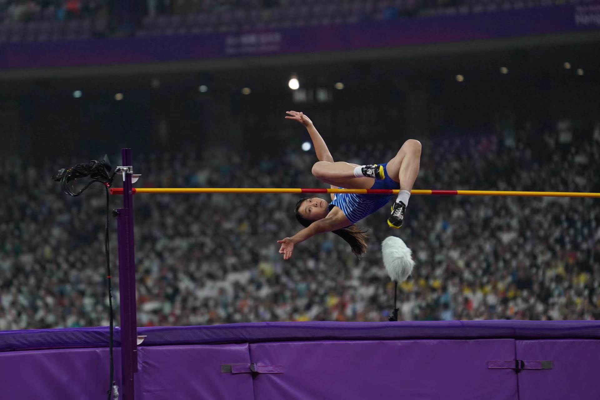 杭州亞運》跳高美少女亞運初體驗　林沛萱：開心又緊張