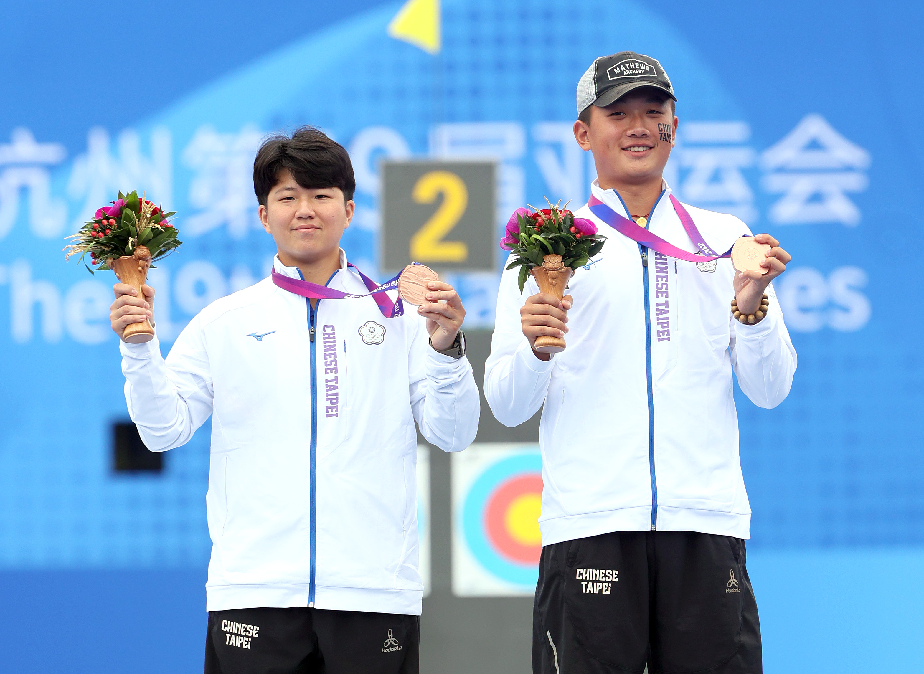 杭州亞運》4強輸後立即奪銅　陳怡瑄、張正韋：每箭都是重新開始