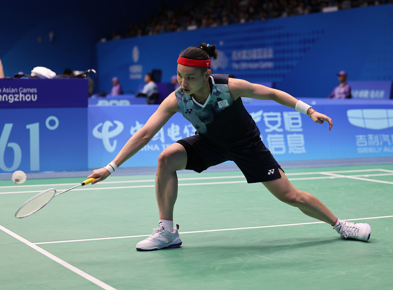 杭州亞運》羽球女單戴資穎衛冕失利　周天成男單晉級8強