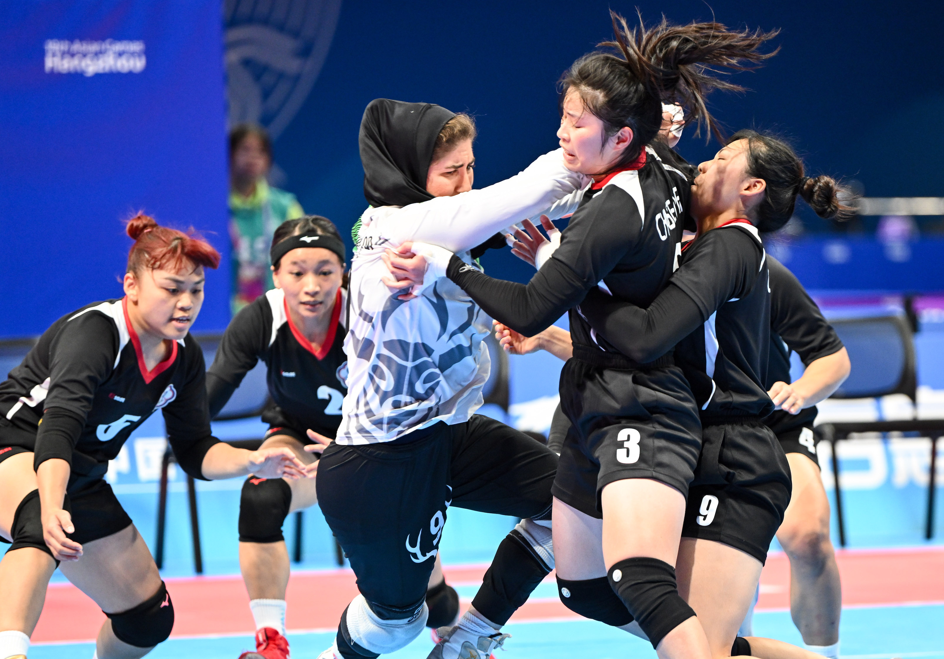 杭州亞運》卡巴迪　中華女將力克伊朗晉級金牌戰寫歷史