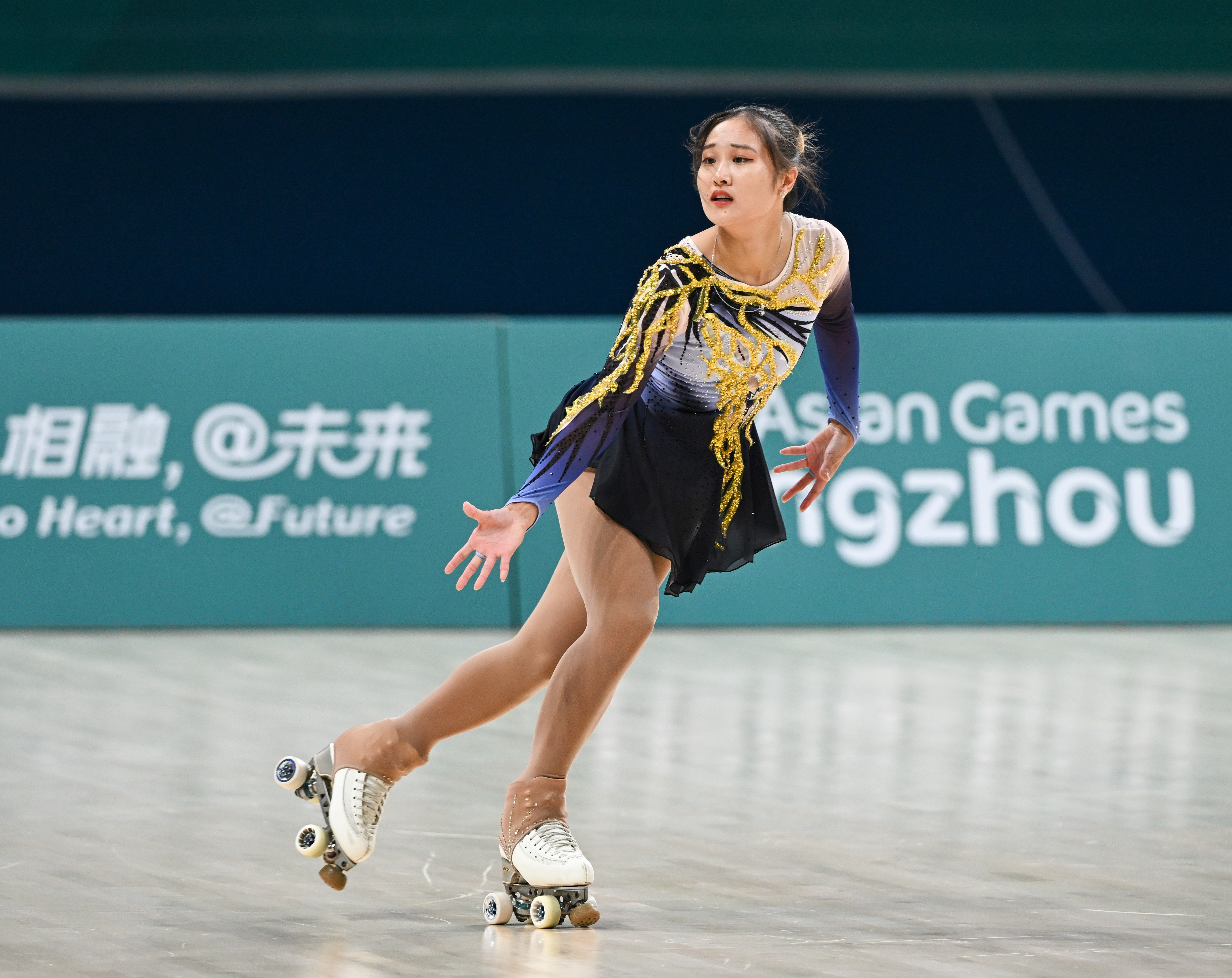 杭州亞運》女子花式溜冰短曲　洪筱晴大幅領先
