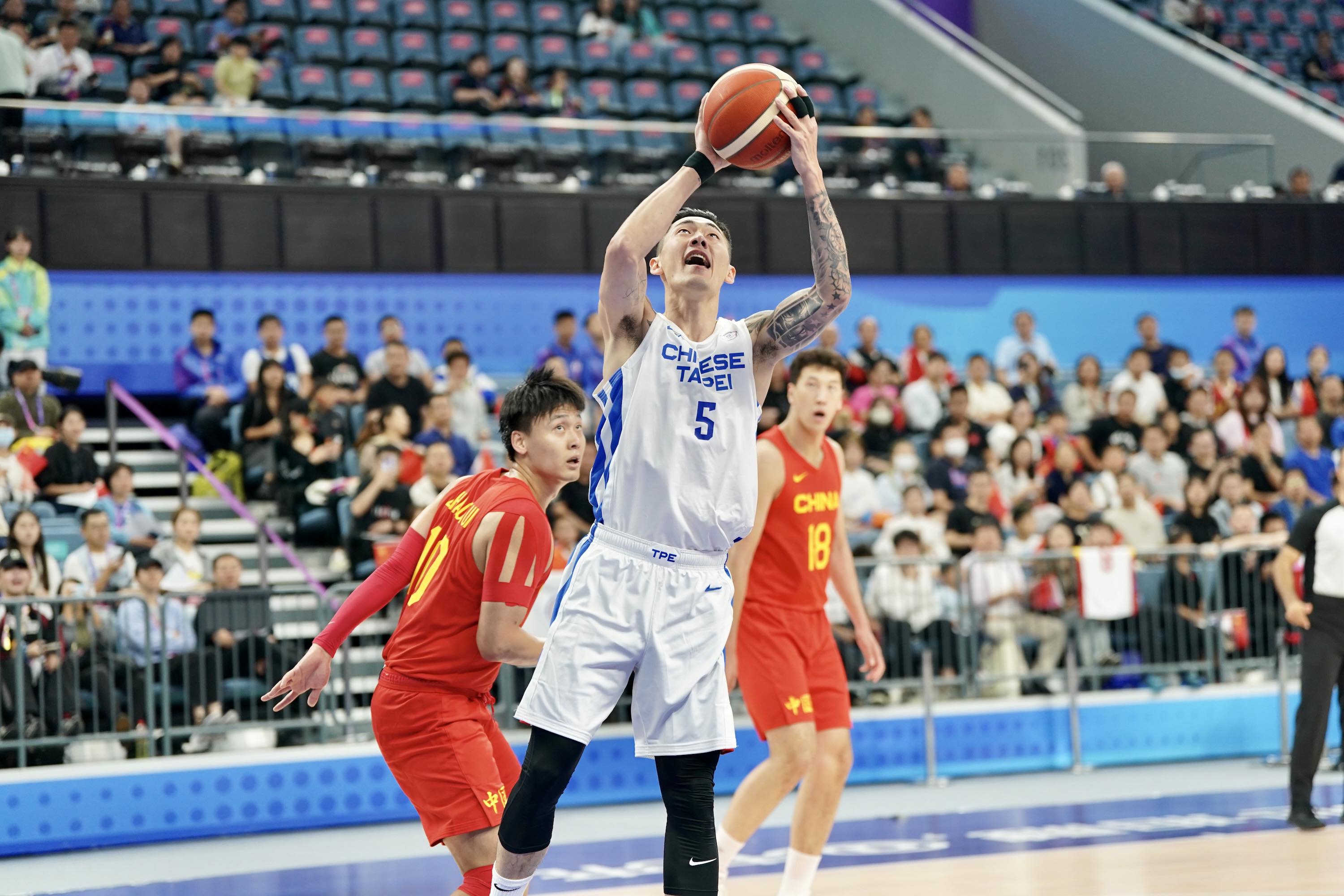 杭州亞運》中華隊第三節當機　男籃銅牌戰不敵中國隊