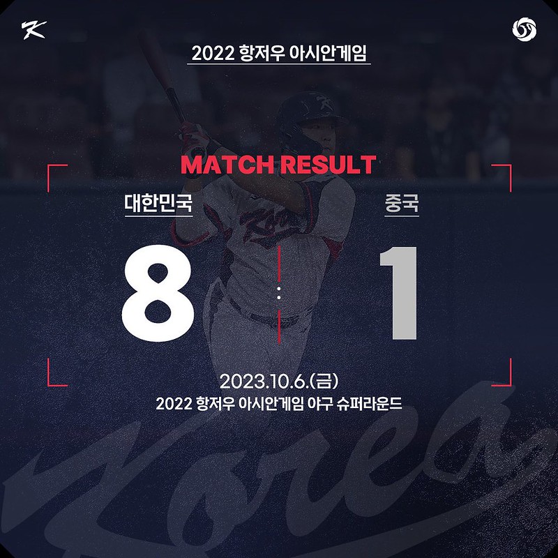 杭州亞運》國際賽首轟坦言負擔　姜白虎賽後談台灣的投手